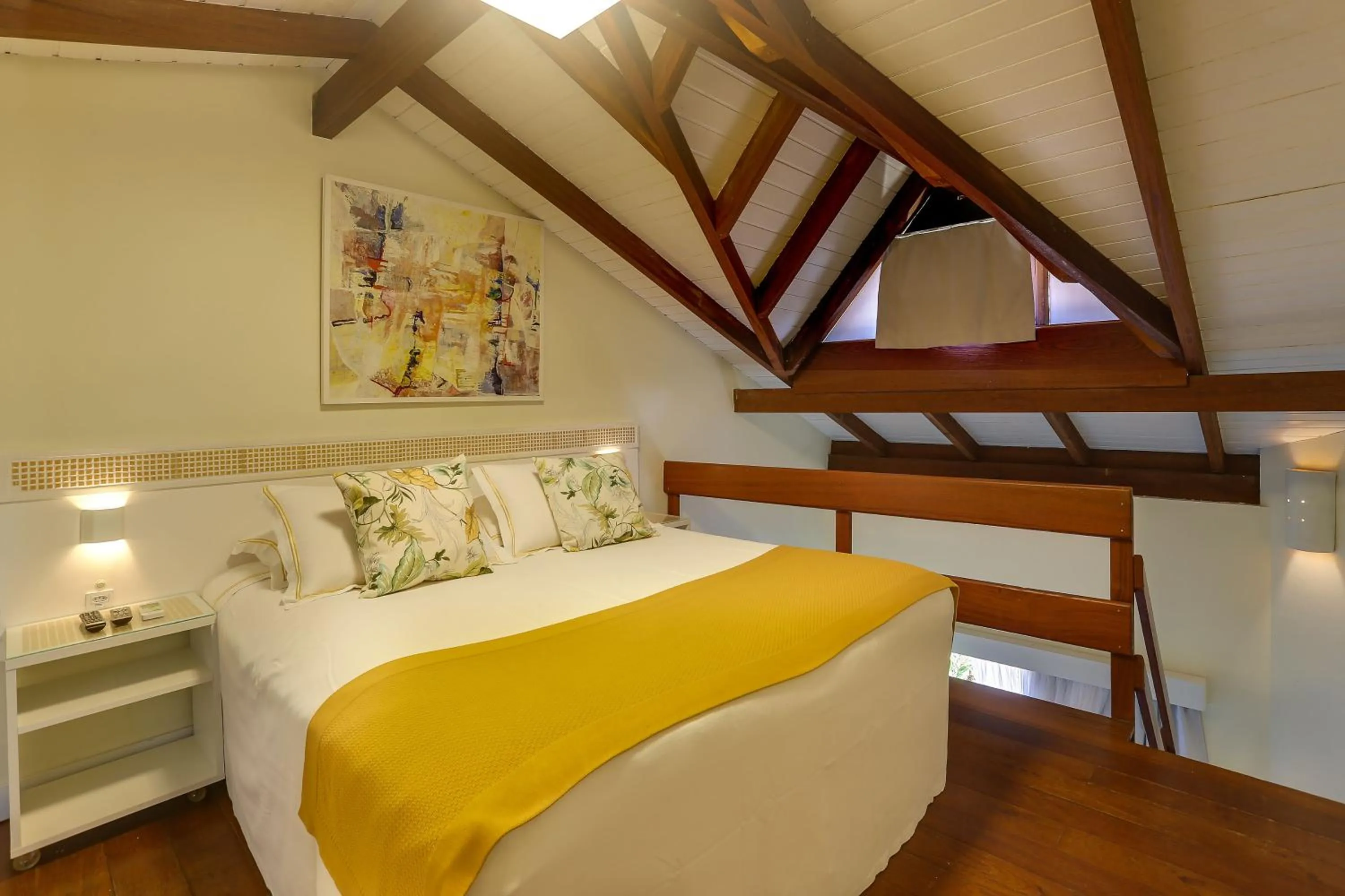 Bed in Nova Pousada dos Chás