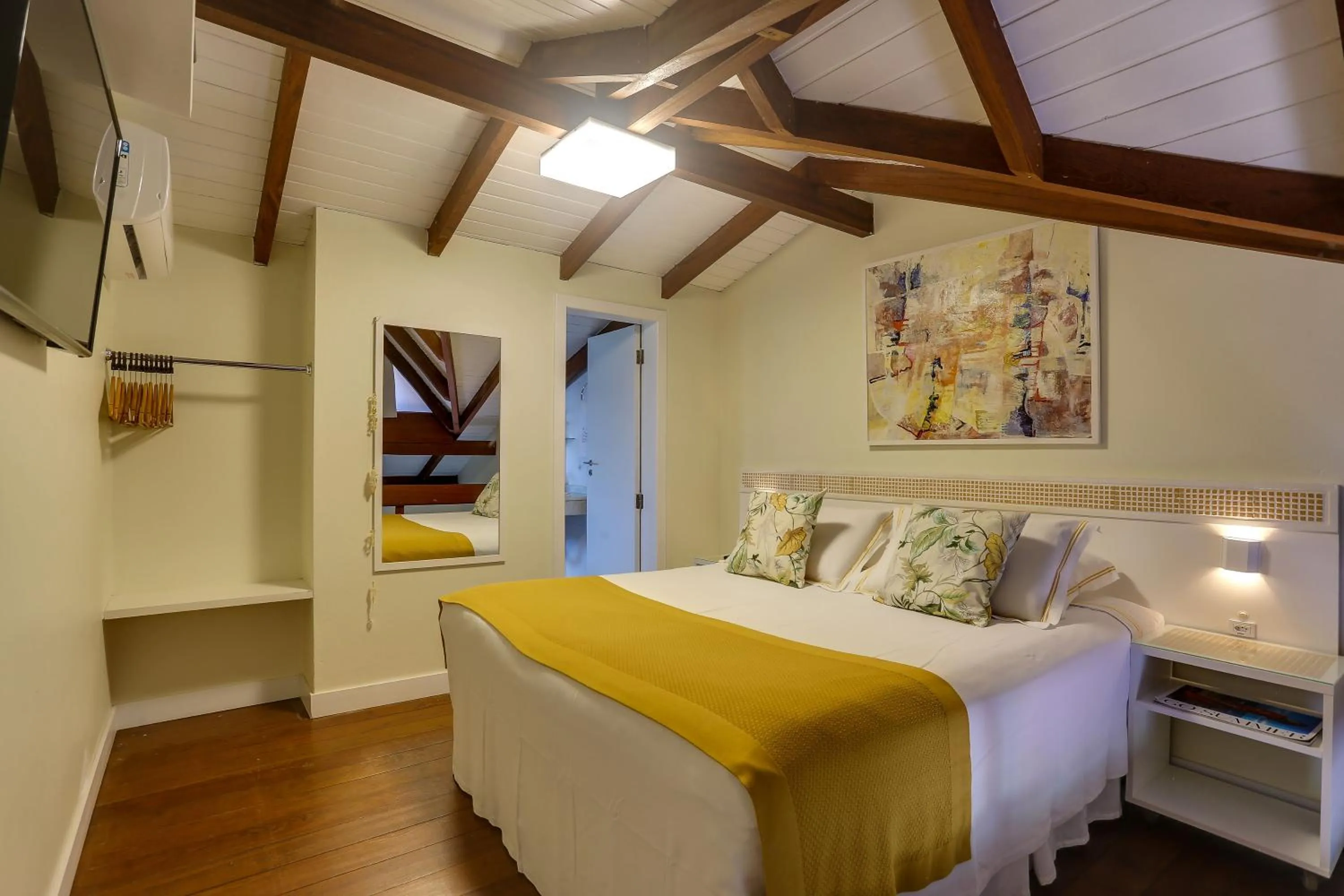 Bed in Nova Pousada dos Chás