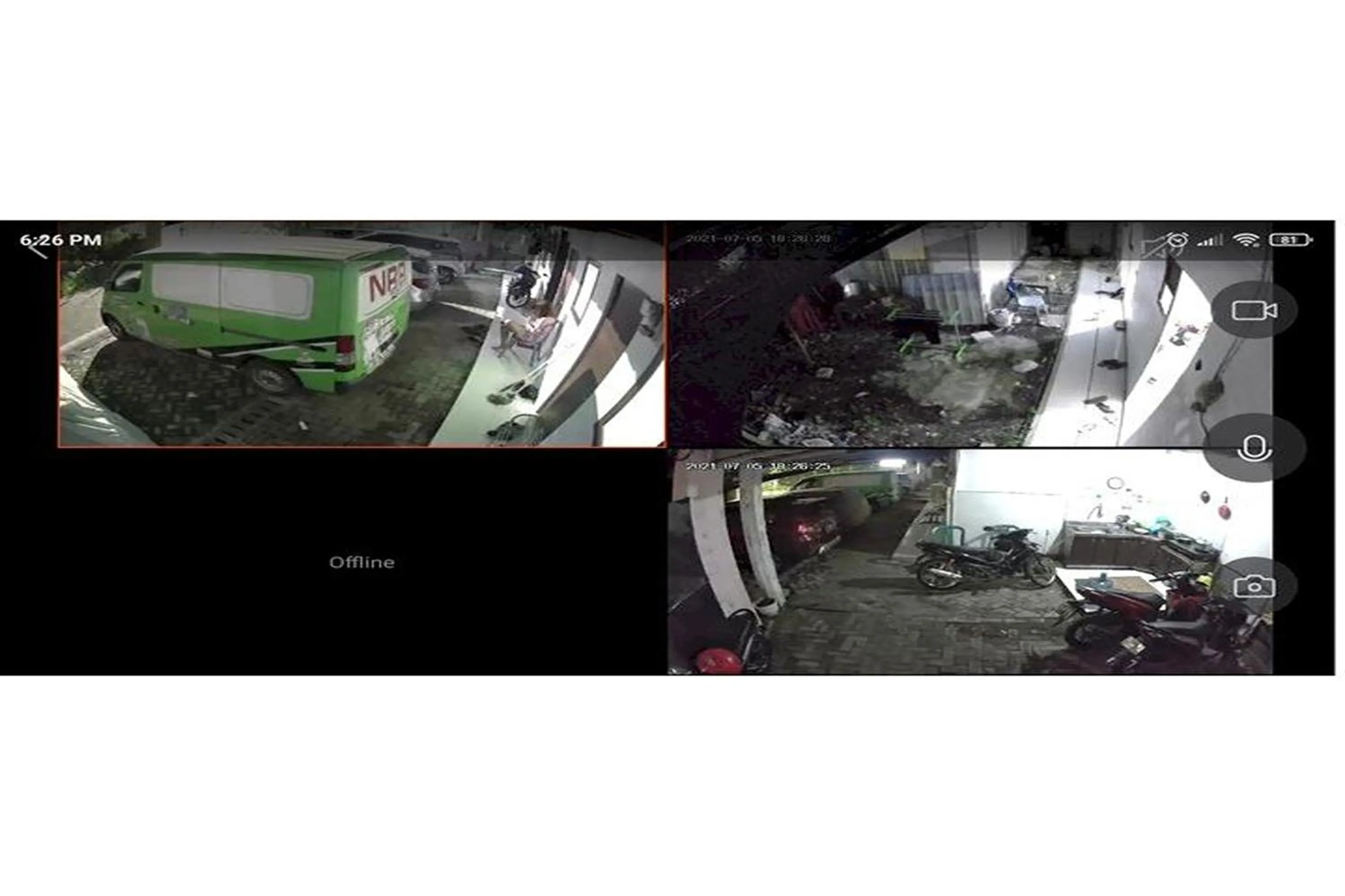 Parking in Kost 48 Surabaya