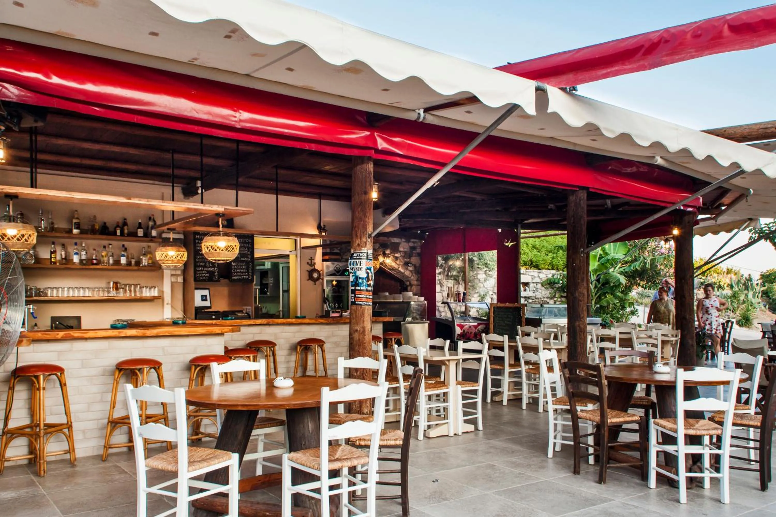 Living room in Mythos Suites Diskos