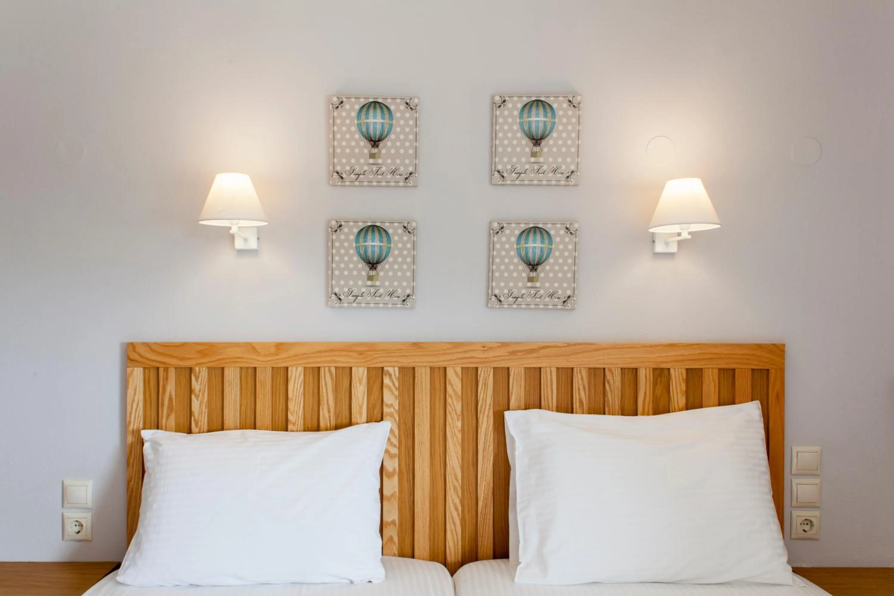 Bed in Mythos Suites Diskos