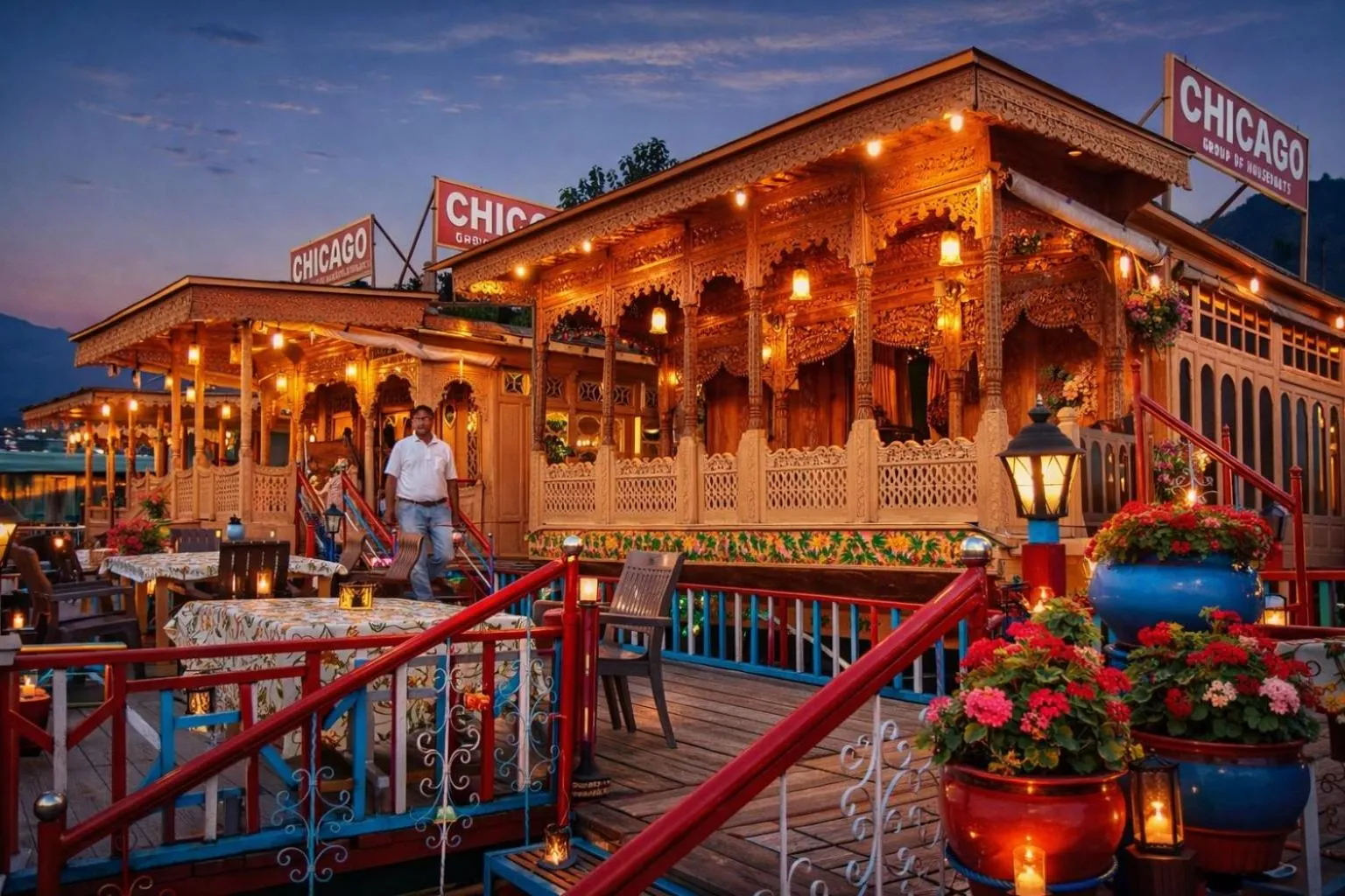 Chicago Group of Houseboats
