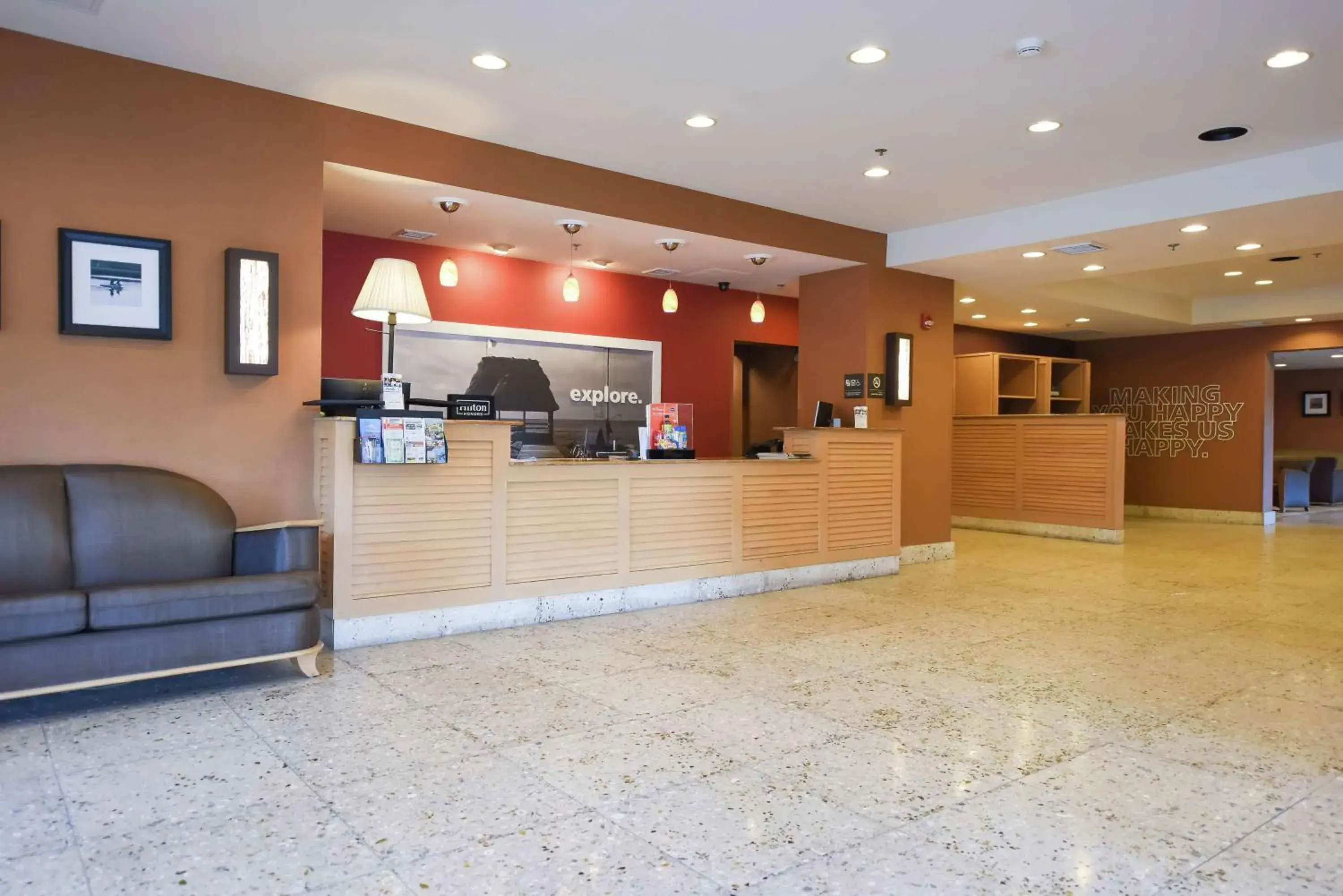 Lobby or reception in Hampton Inn Key Largo Lobby or reception in Hampton Inn Key Largo