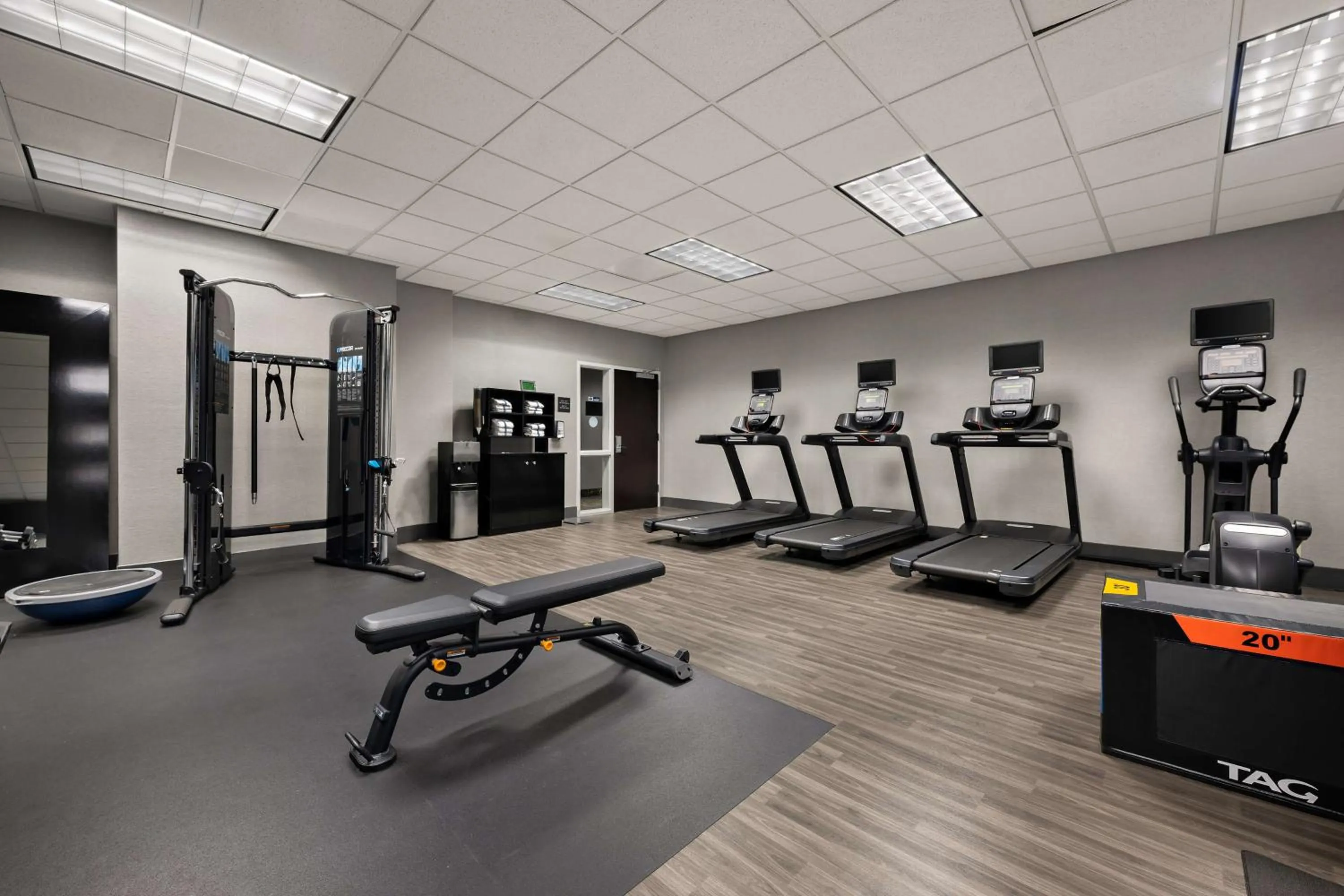 Fitness centre/facilities in Hampton Inn Birmingham/Leeds