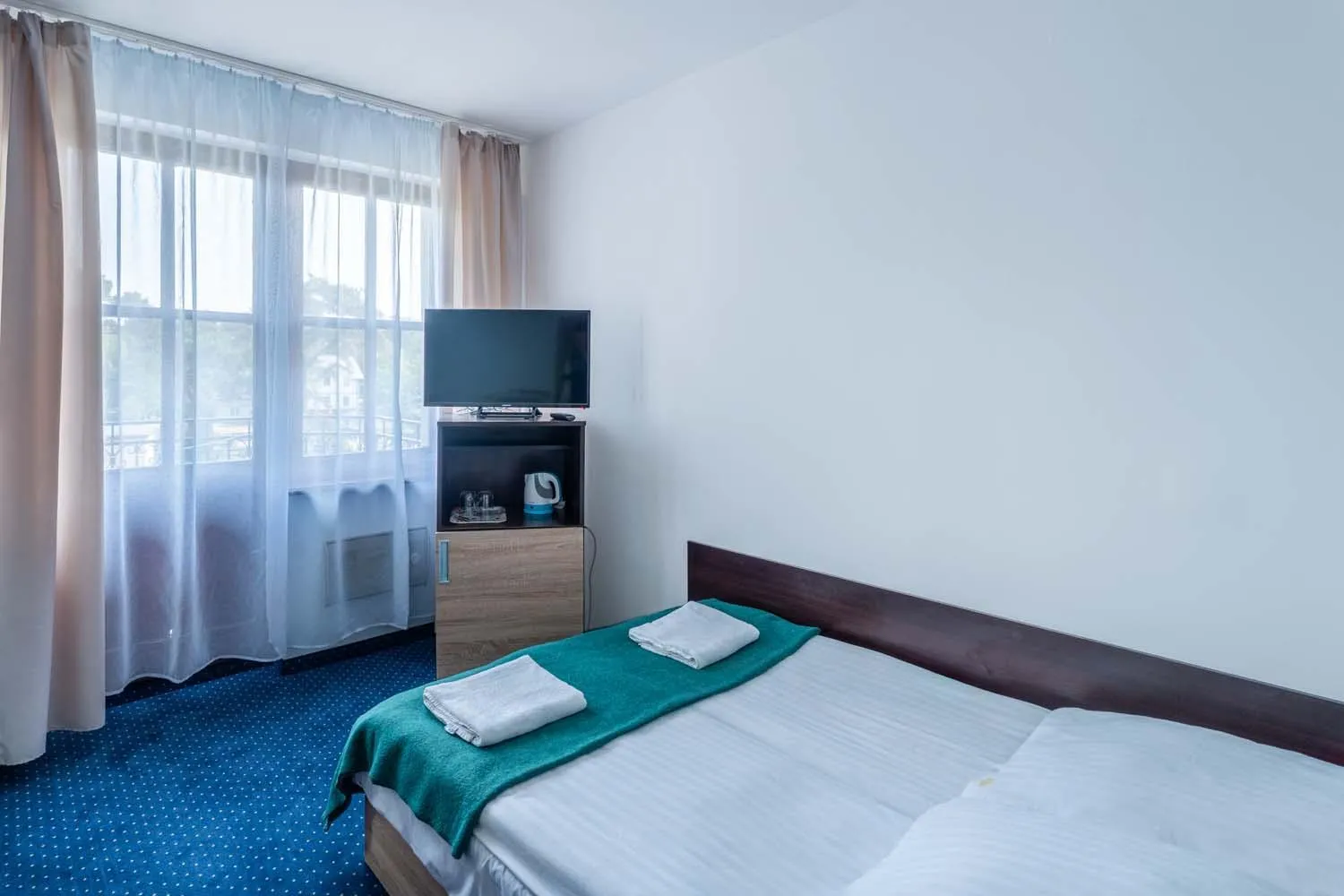 Bed in Pensjonat Pod Lwem