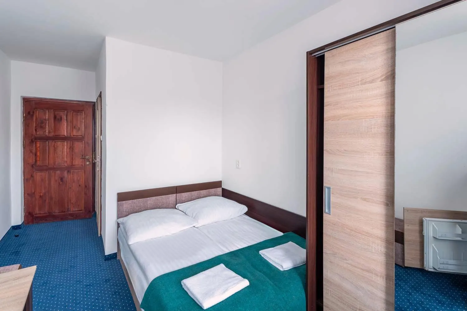 Bed in Pensjonat Pod Lwem