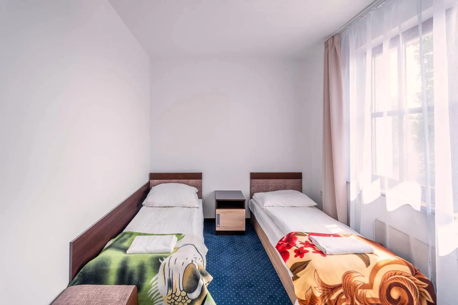 Bed in Pensjonat Pod Lwem