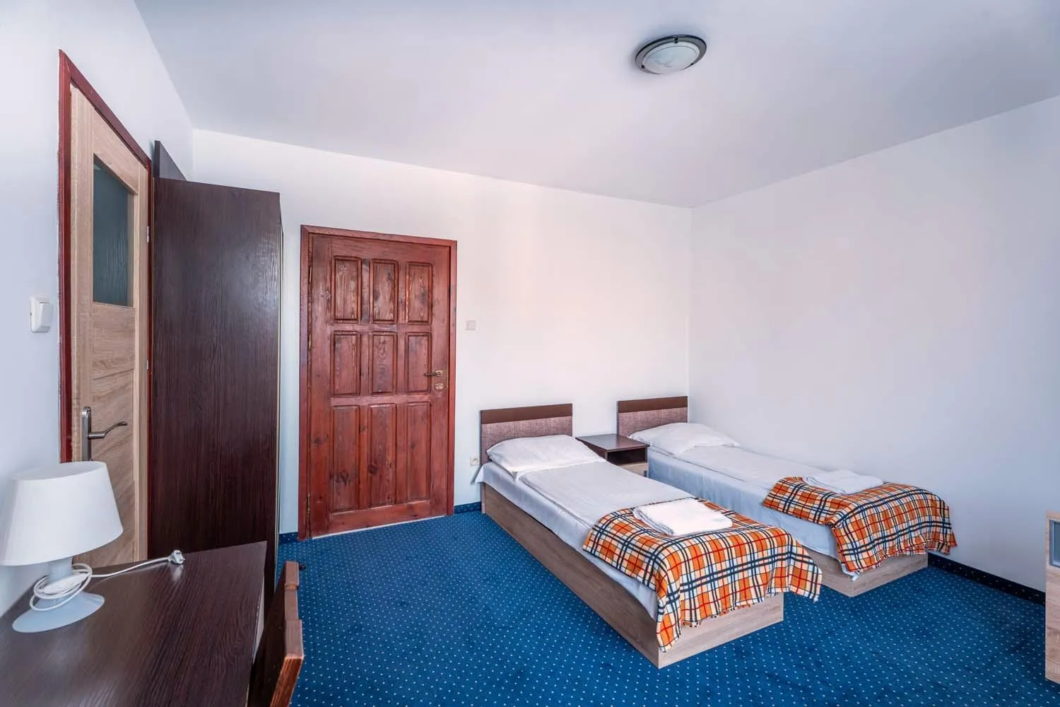 Bed in Pensjonat Pod Lwem