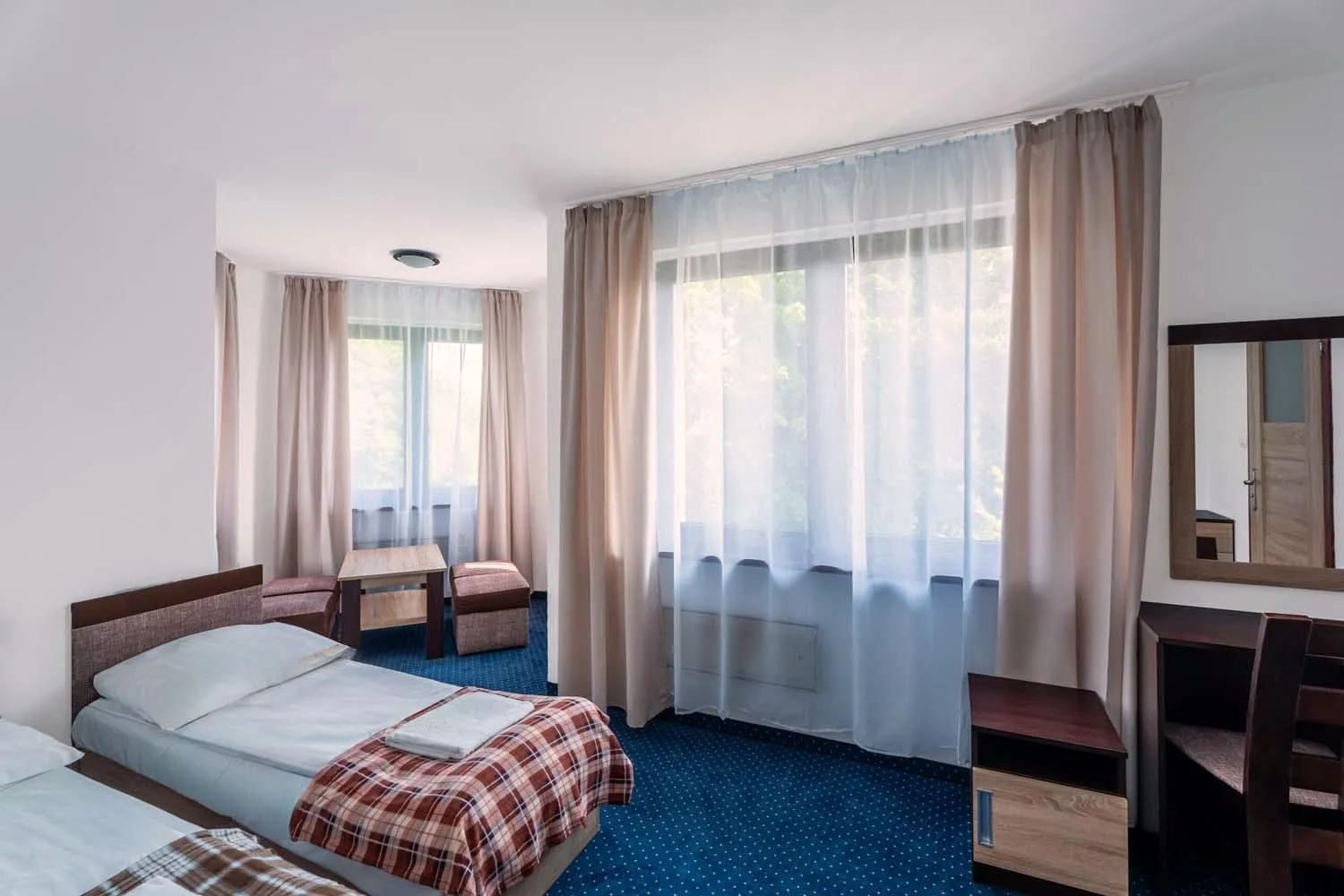 Bed in Pensjonat Pod Lwem