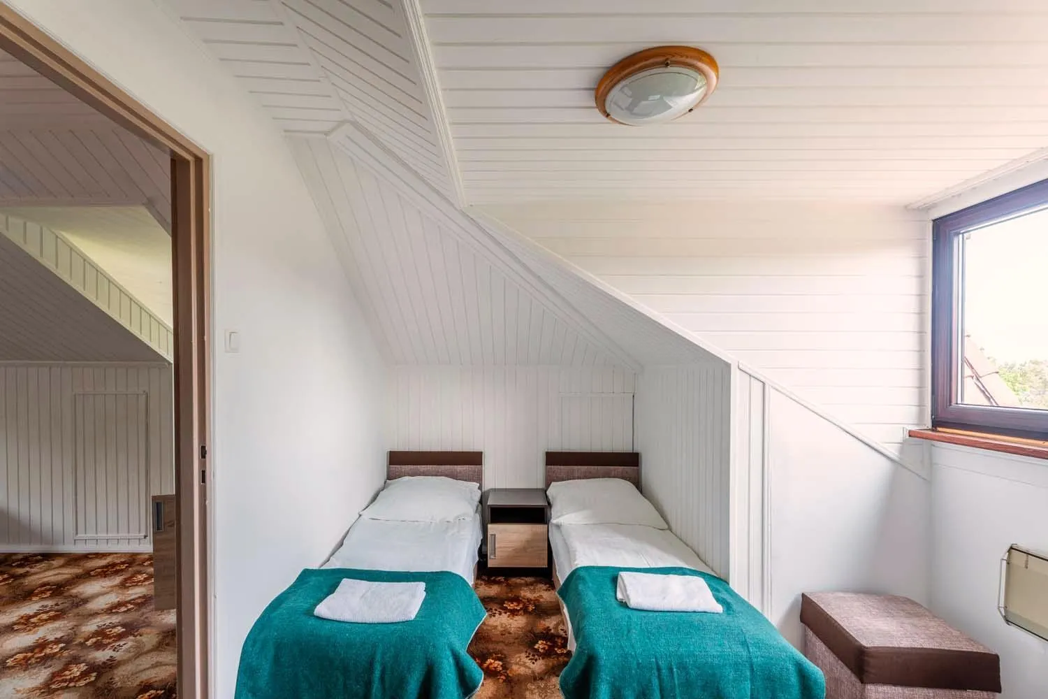 Bed in Pensjonat Pod Lwem
