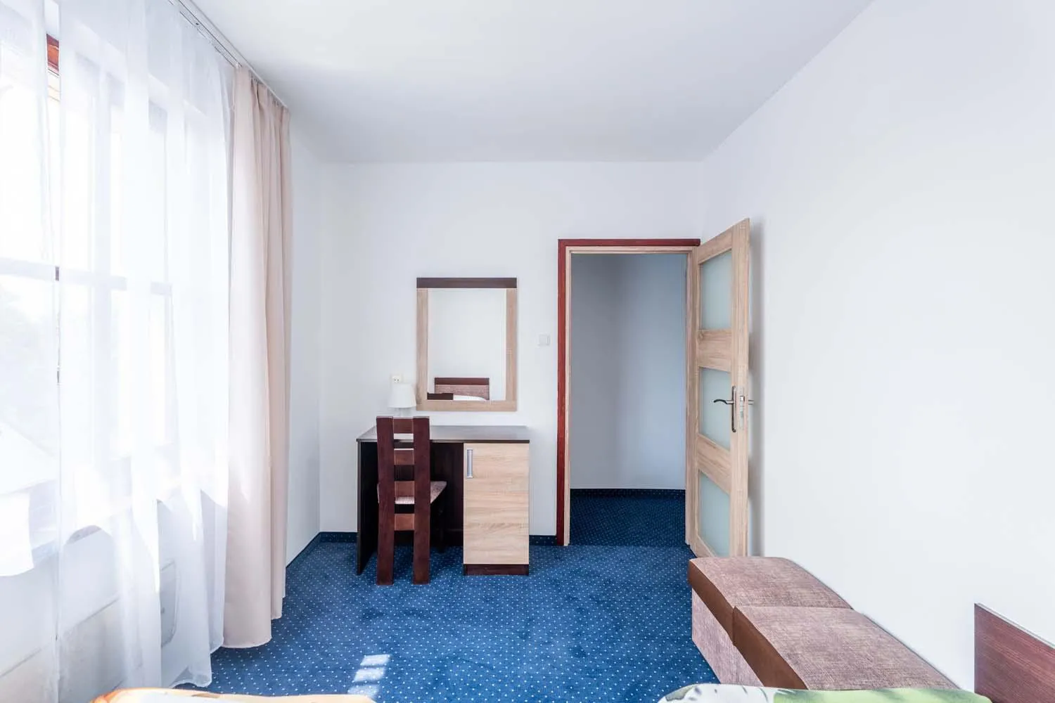Bed in Pensjonat Pod Lwem
