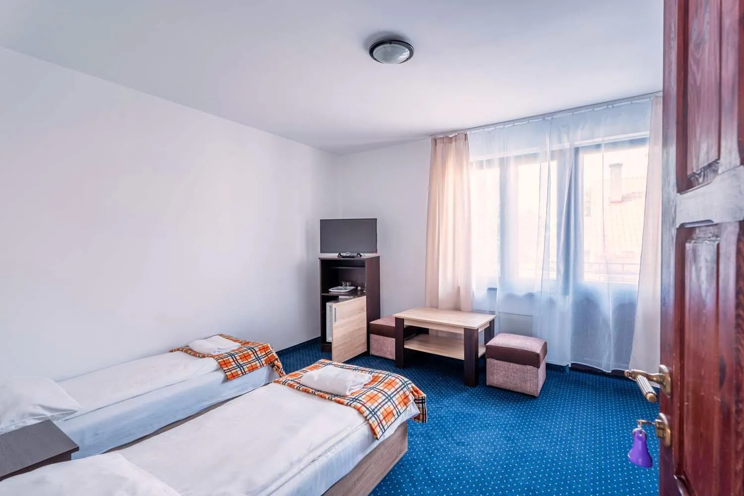 Bed in Pensjonat Pod Lwem