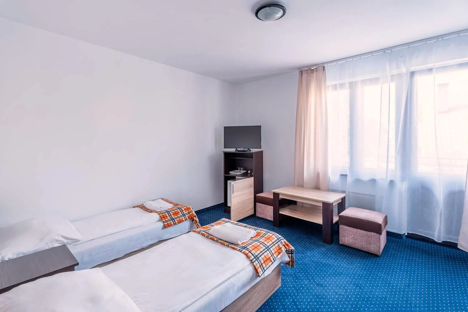 Bed in Pensjonat Pod Lwem