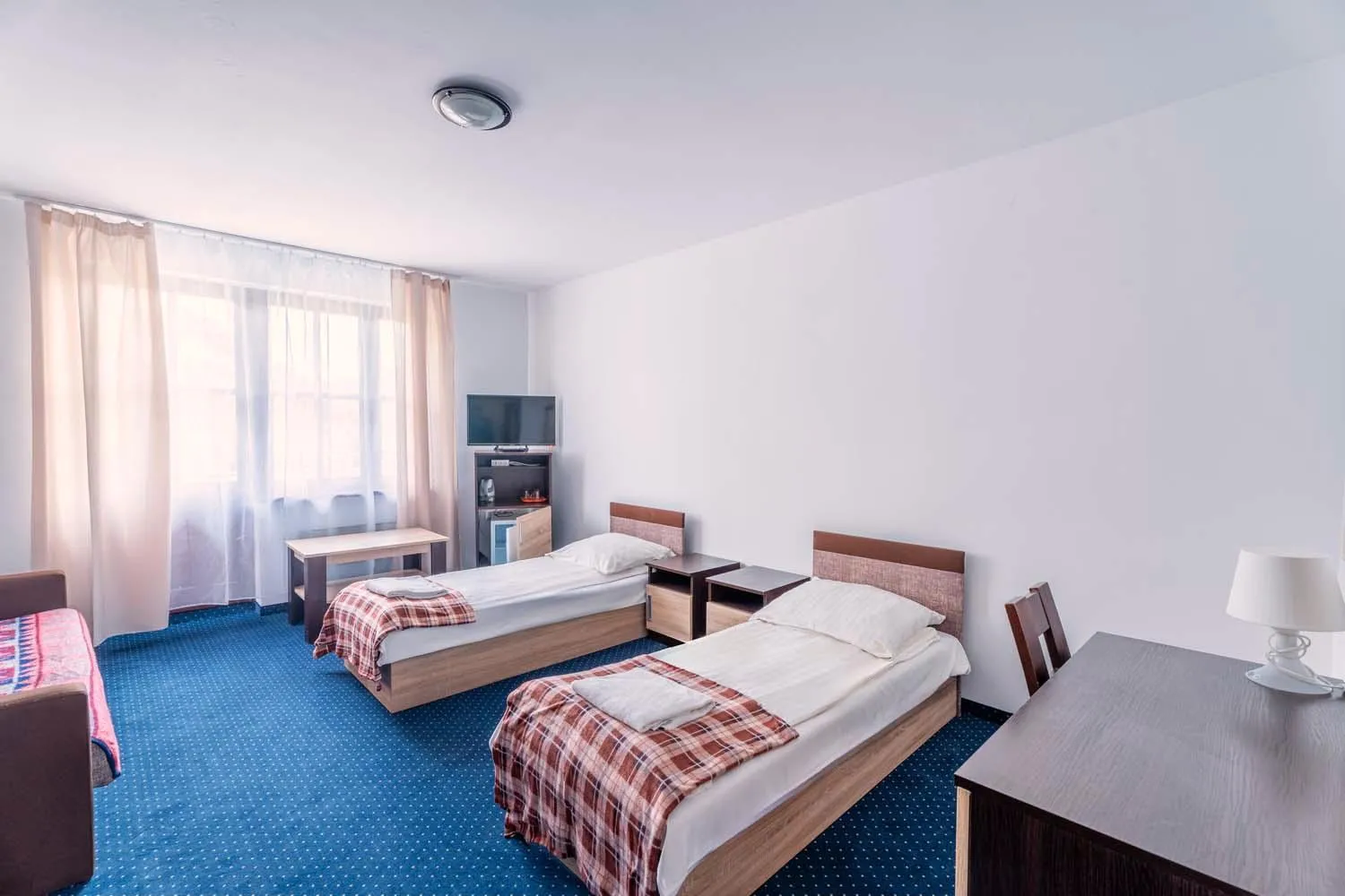 Bed in Pensjonat Pod Lwem