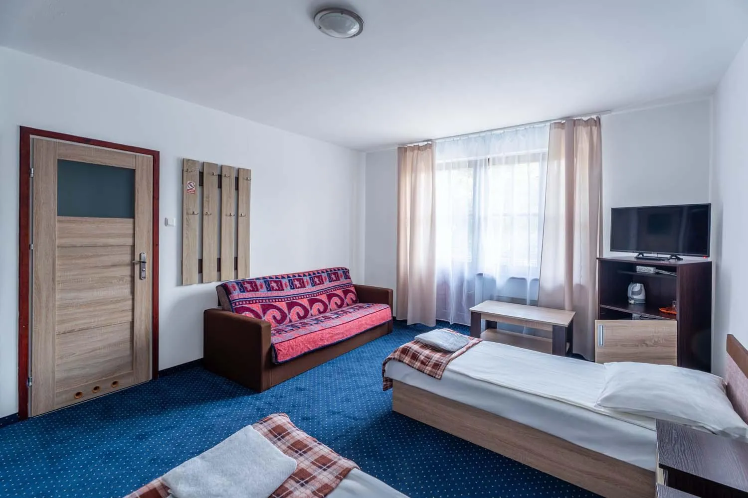 Bed in Pensjonat Pod Lwem