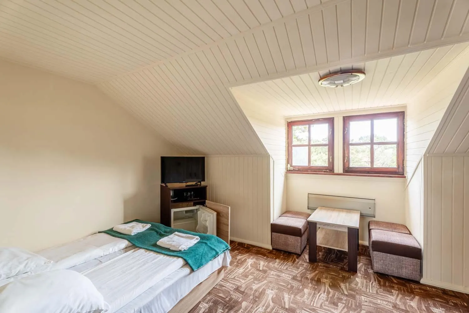 Bed in Pensjonat Pod Lwem