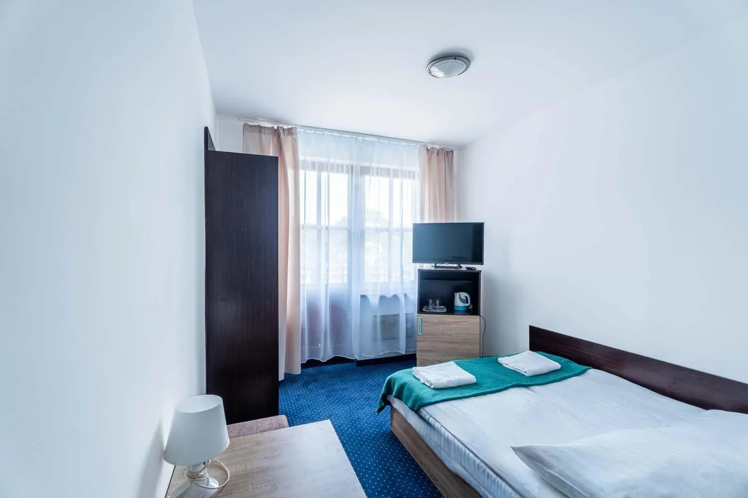 Bed in Pensjonat Pod Lwem