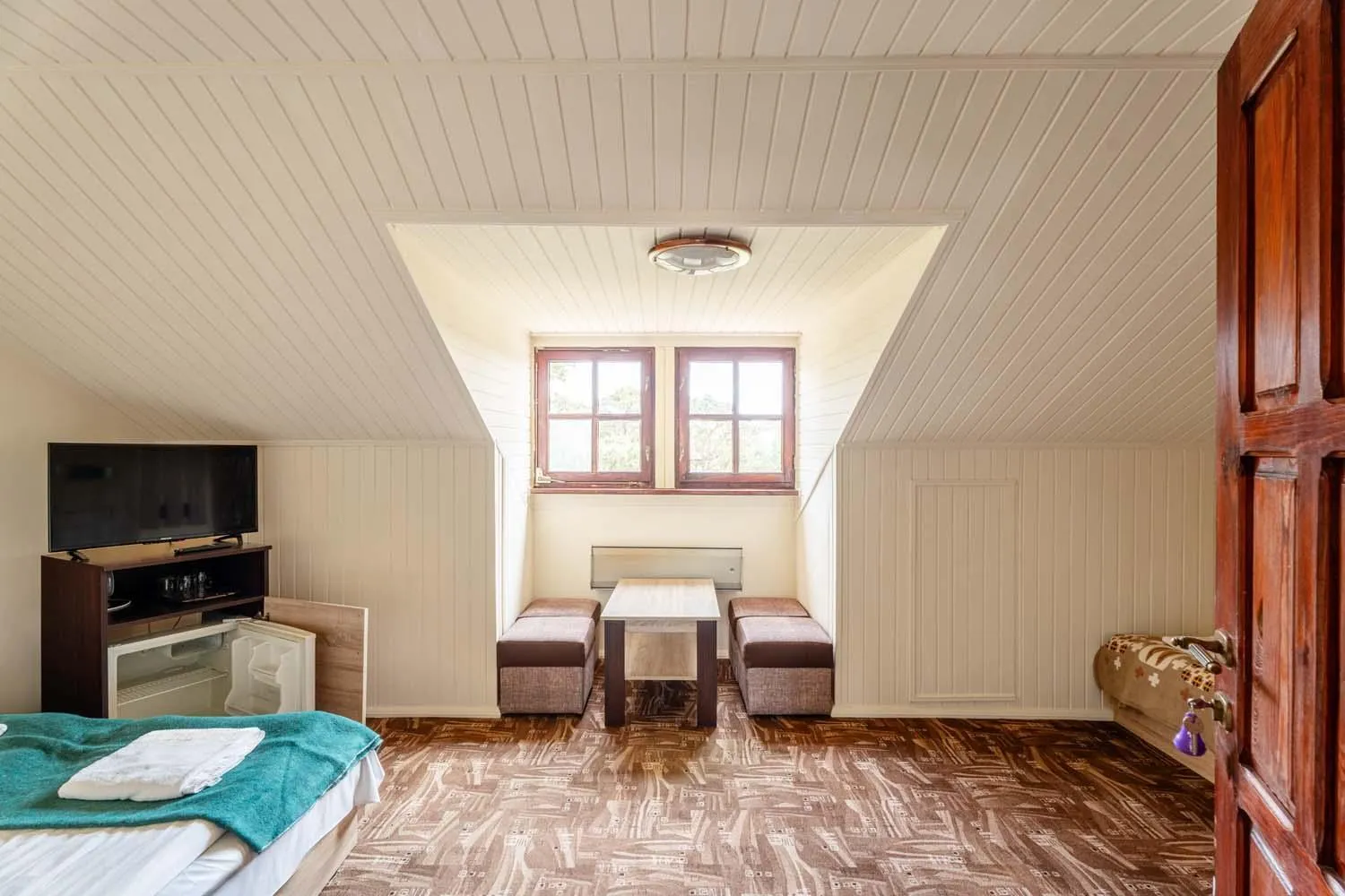 Bed in Pensjonat Pod Lwem