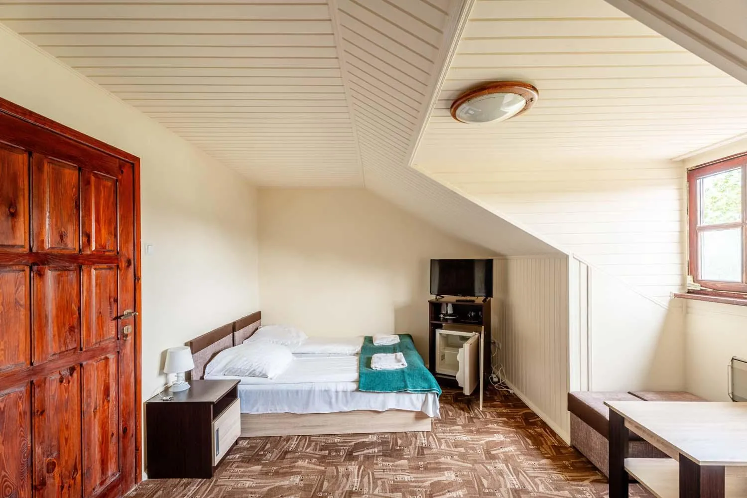 Bed in Pensjonat Pod Lwem