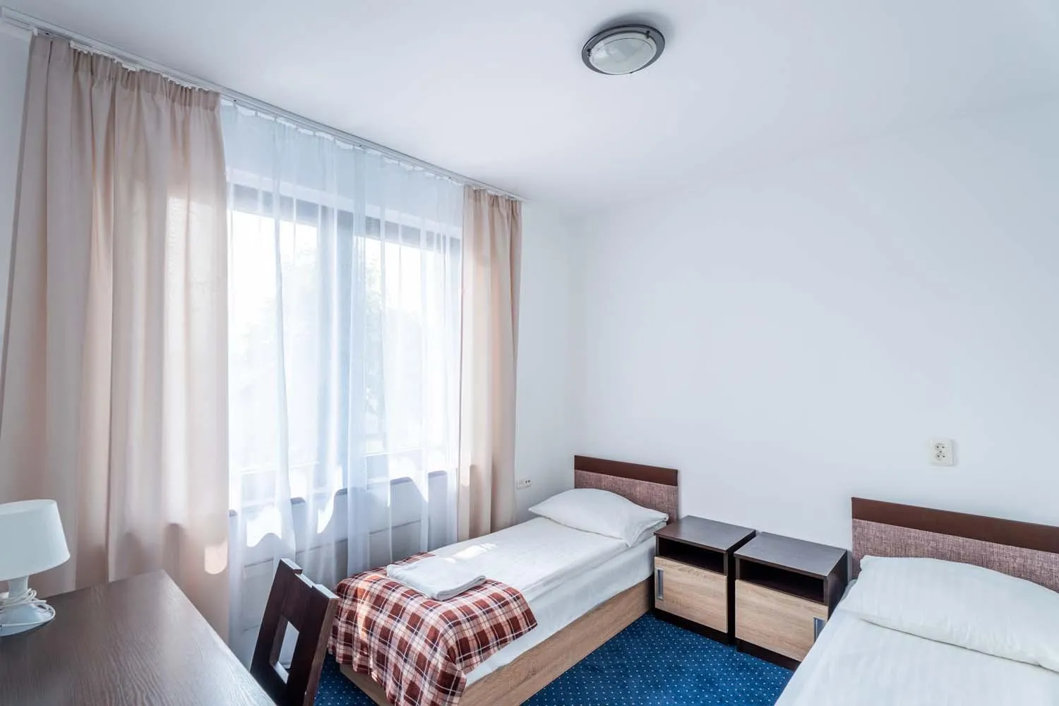 Bed in Pensjonat Pod Lwem