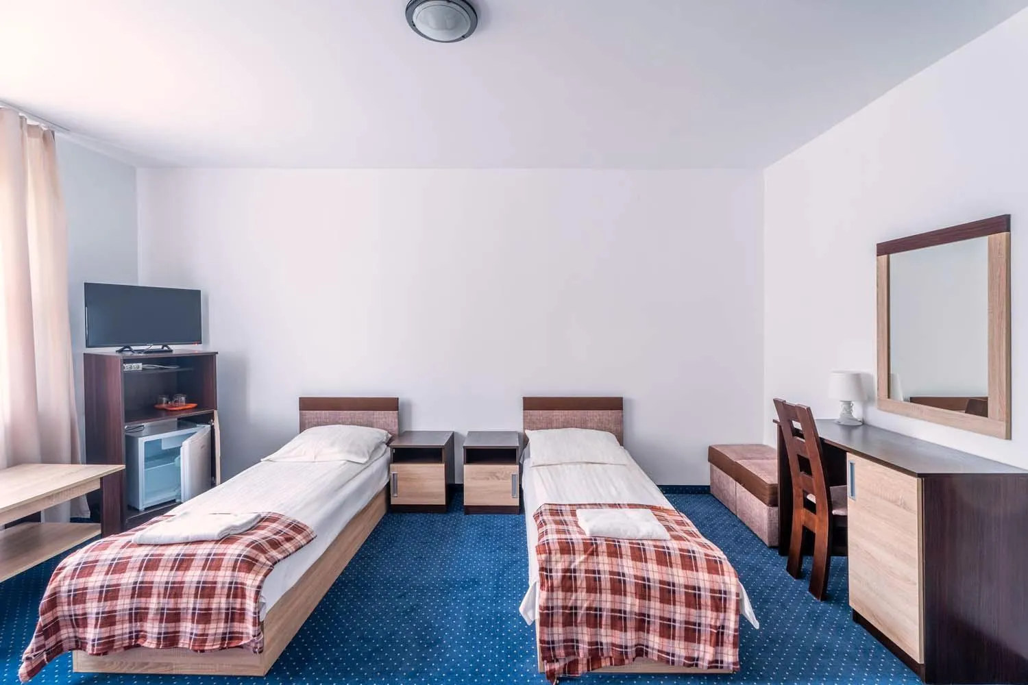 Bed in Pensjonat Pod Lwem