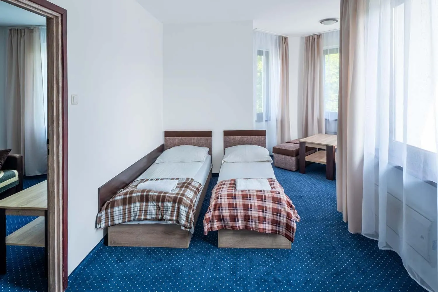 Bed in Pensjonat Pod Lwem