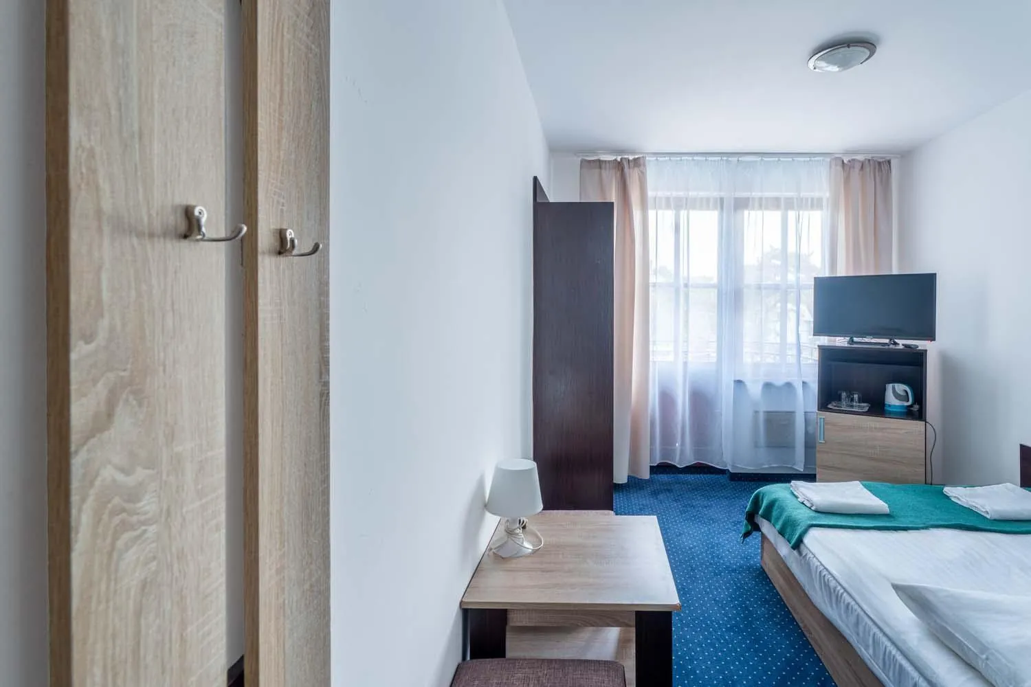 Bed in Pensjonat Pod Lwem