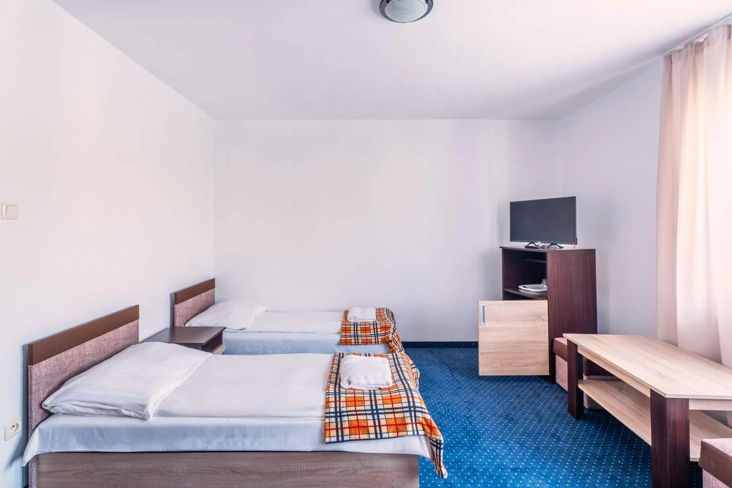 Bed in Pensjonat Pod Lwem
