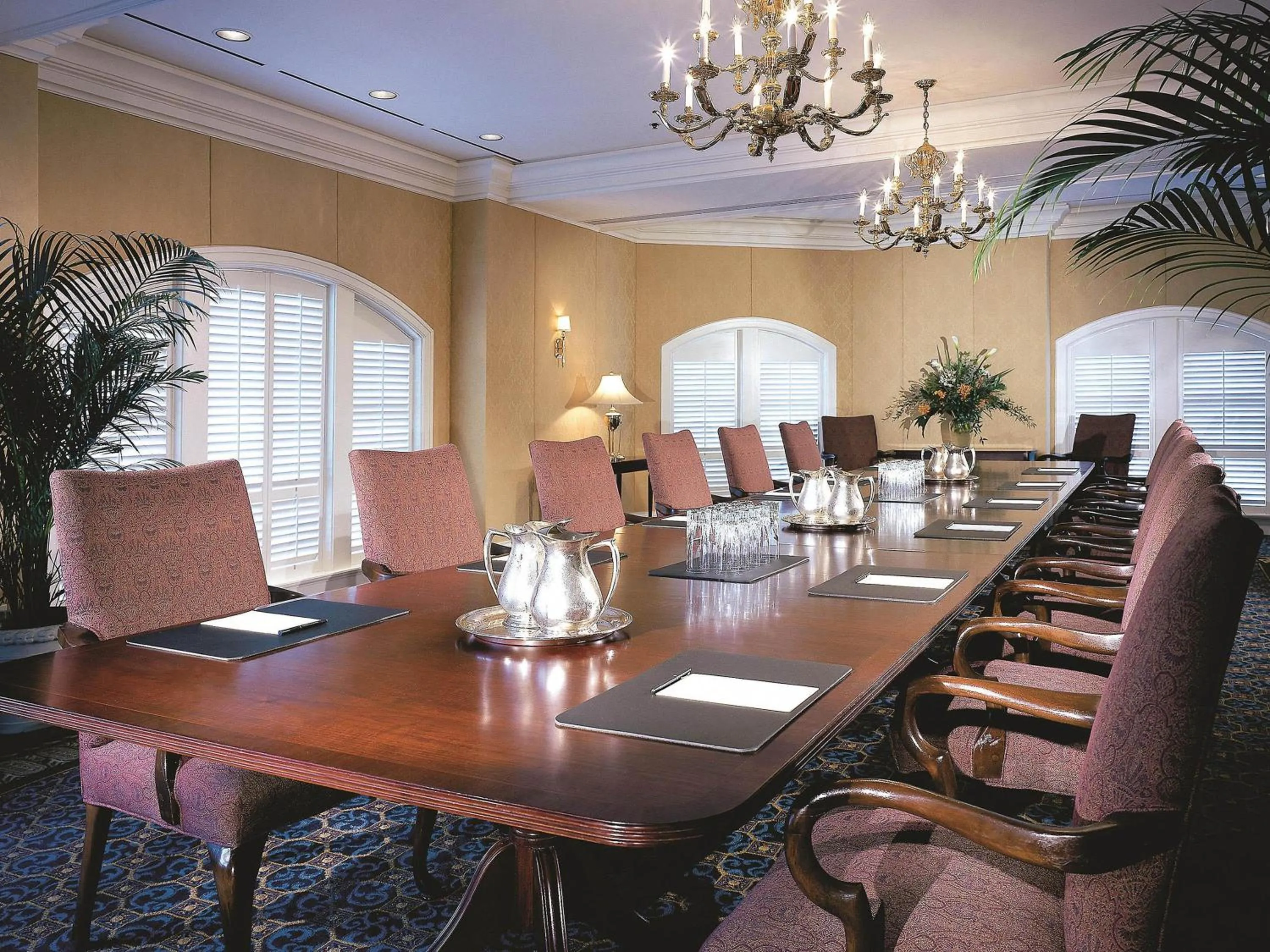 Meeting/conference room in Fairmont Chateau Laurier