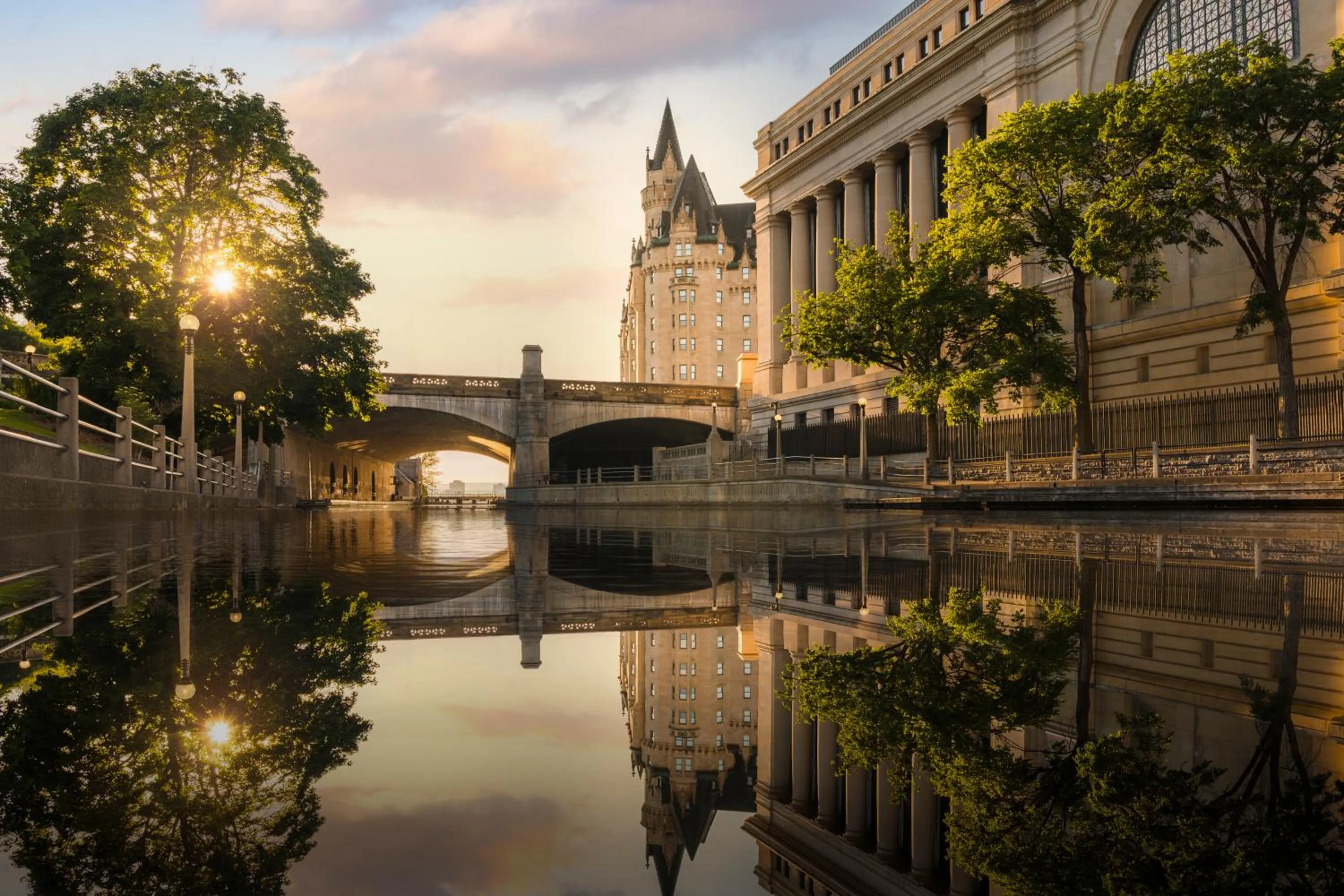 Natural landscape in Fairmont Chateau Laurier