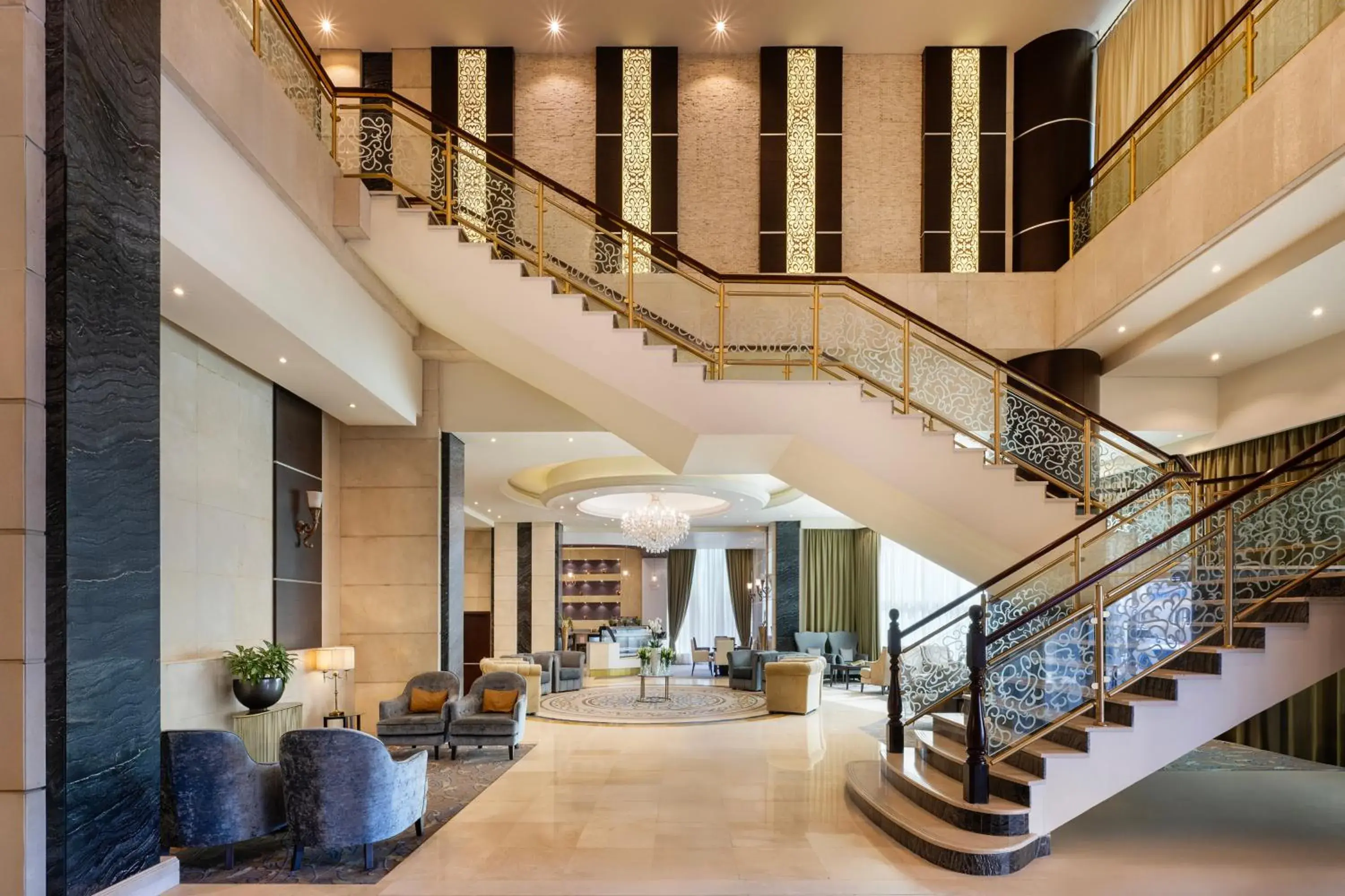 Lobby or reception in Golden Tulip Doha Hotel Lobby or reception in Golden Tulip Doha Hotel