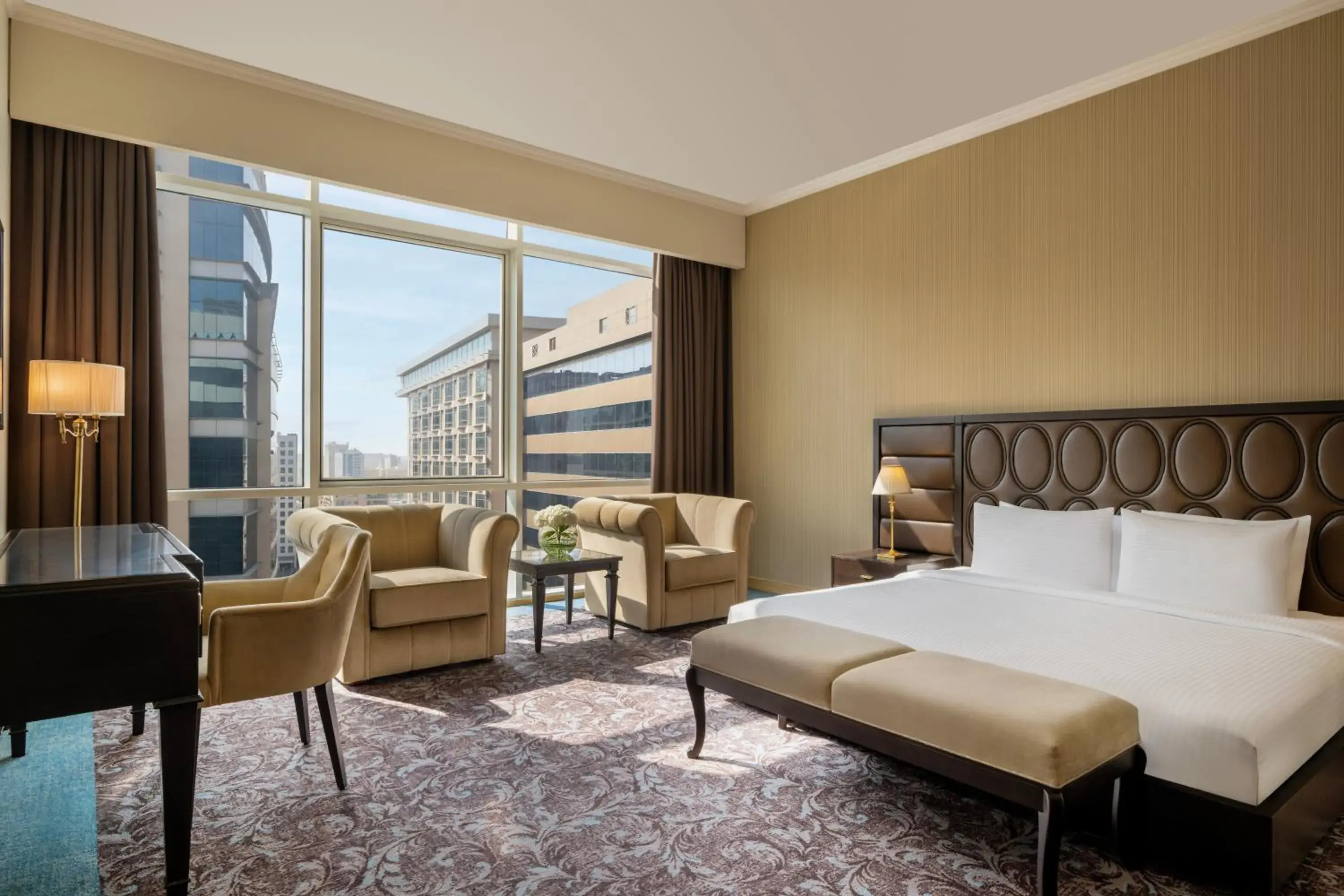 Bed in Golden Tulip Doha Hotel Bed in Golden Tulip Doha Hotel