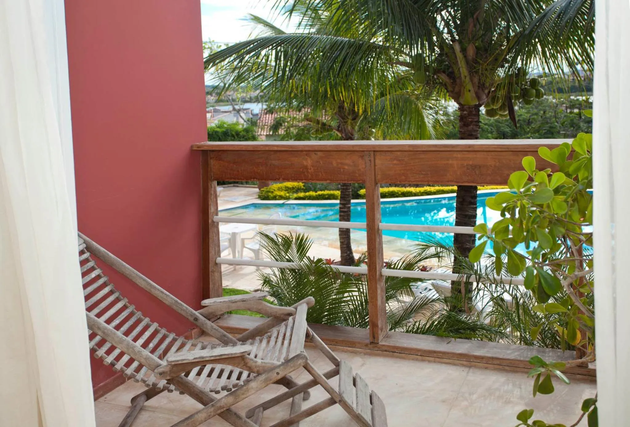 Patio in Bon Bini Pousada