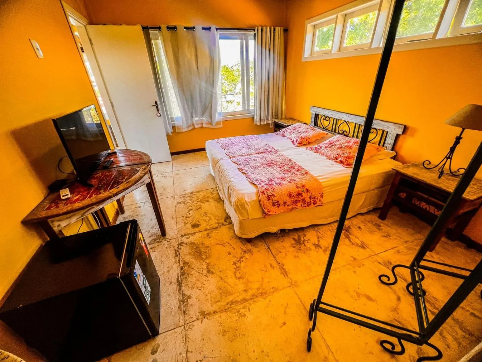 Bedroom, Bed in Bon Bini Pousada