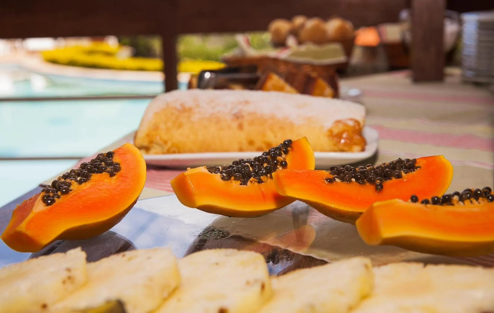 Food in Bon Bini Pousada