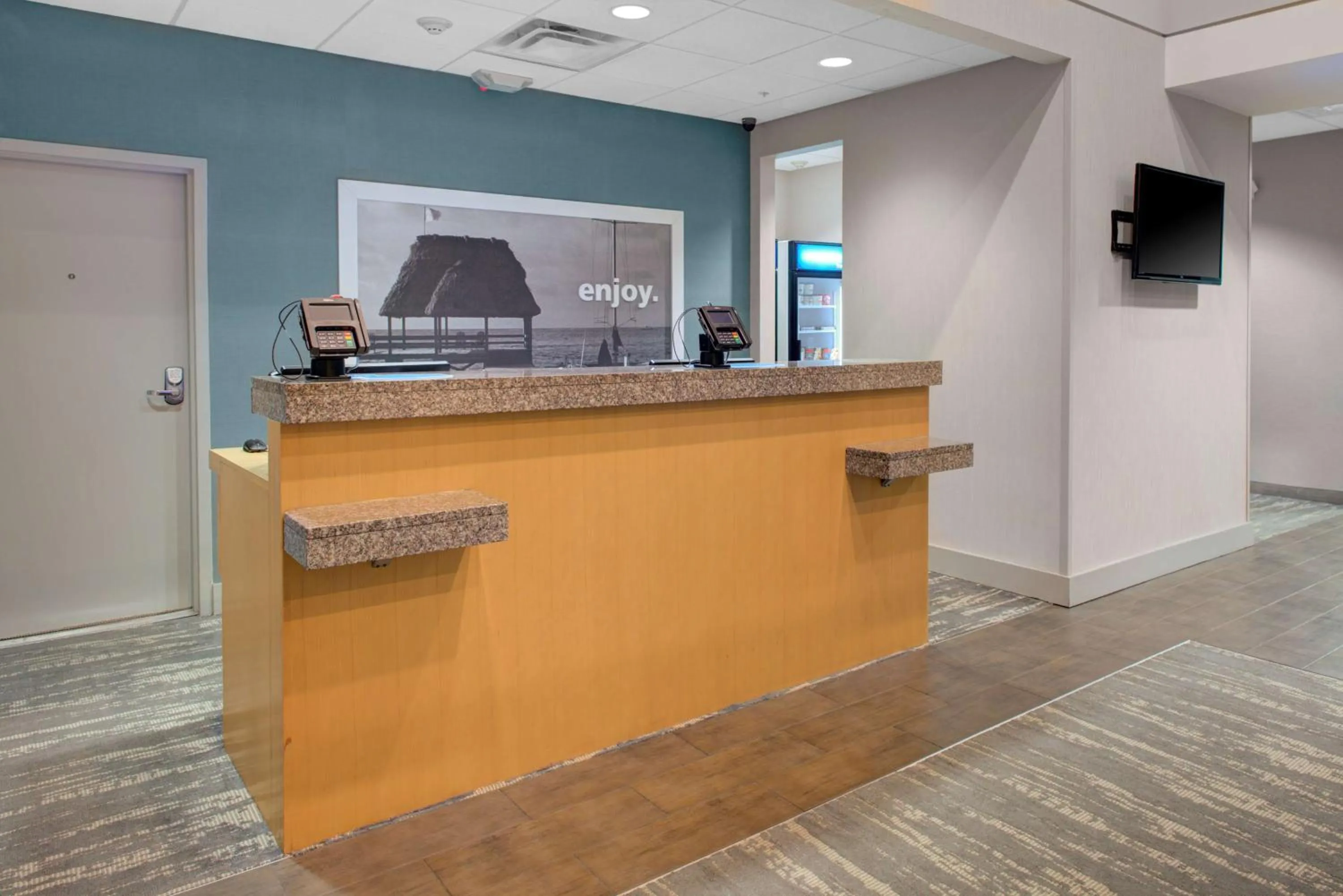 Lobby or reception in Hampton Inn & Suites Sarasota / Bradenton - Airport