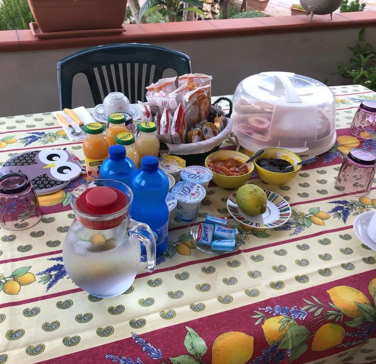 Breakfast in La Mansarda