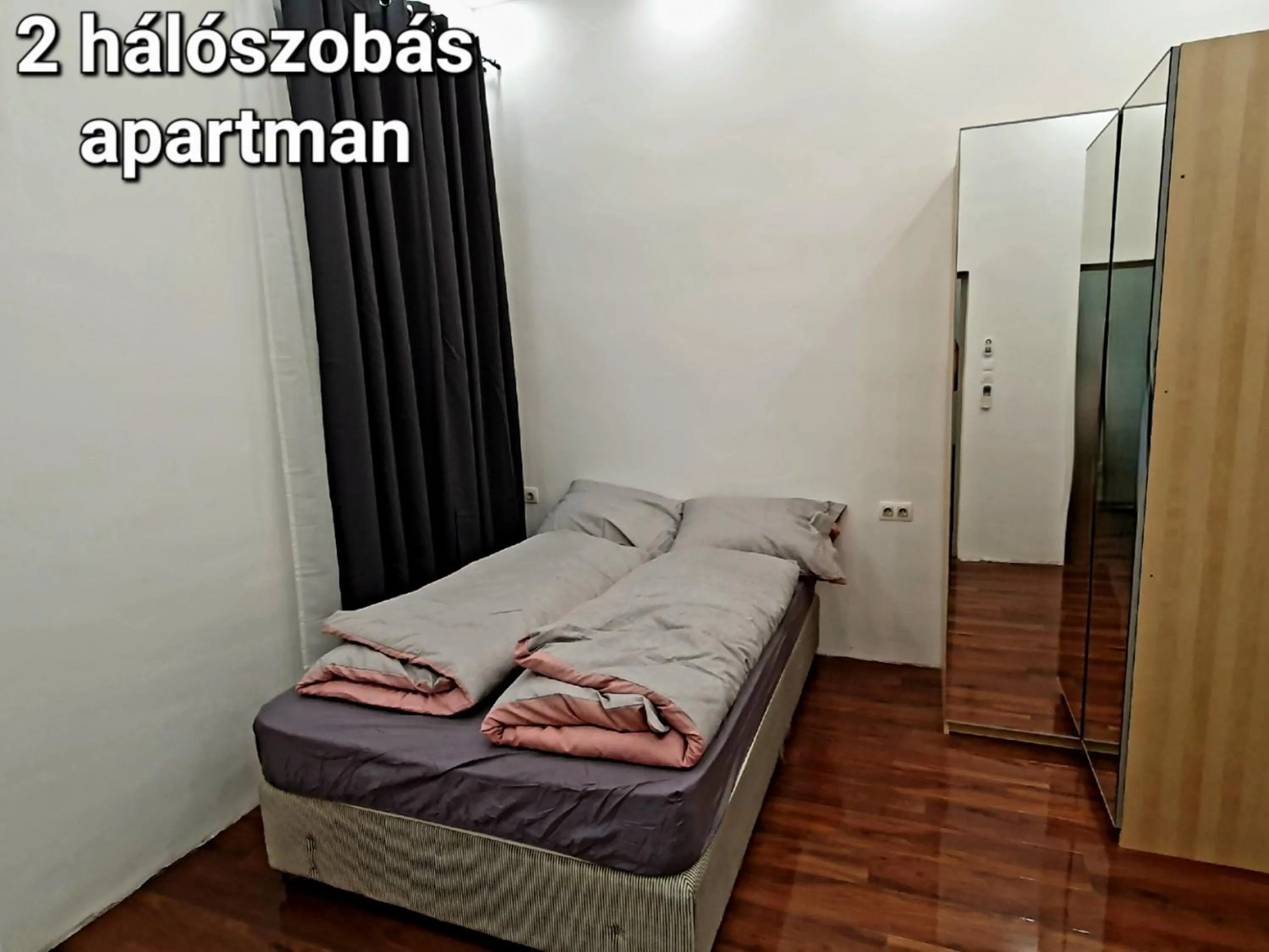 Bed in Green Panda Apartments