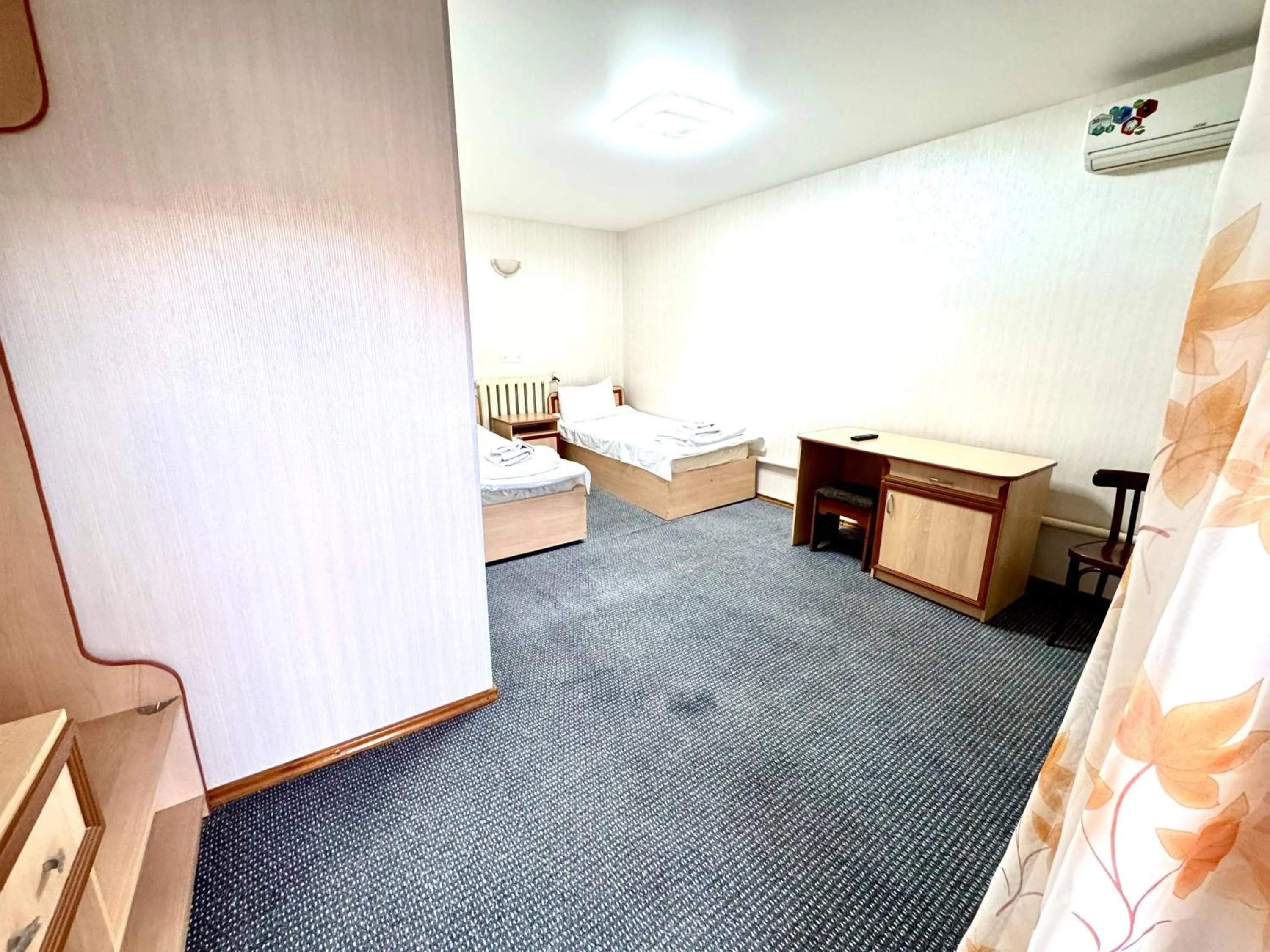 Bed in Bukhara house hotel