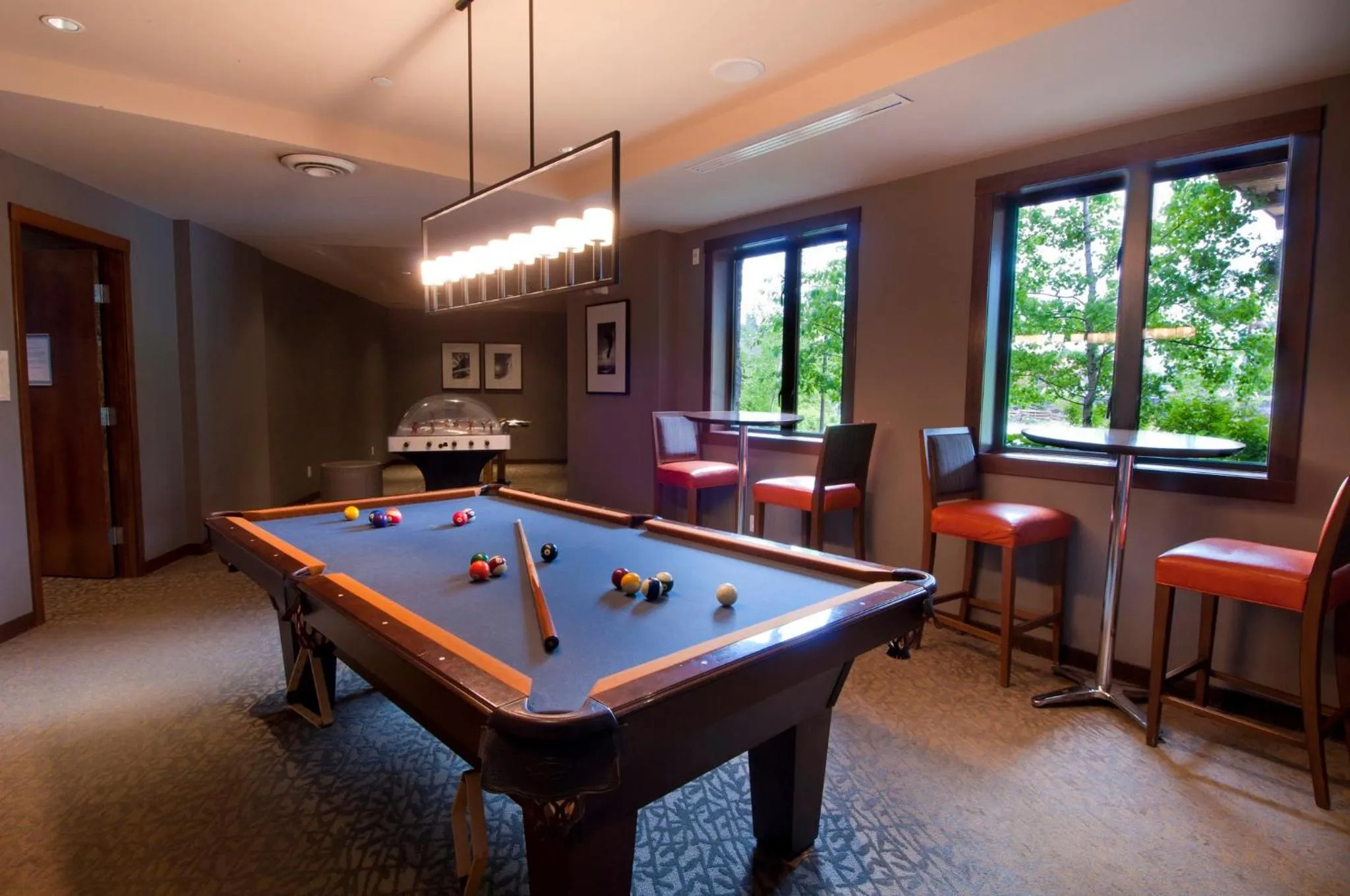 Game Room in Evolution Whistler