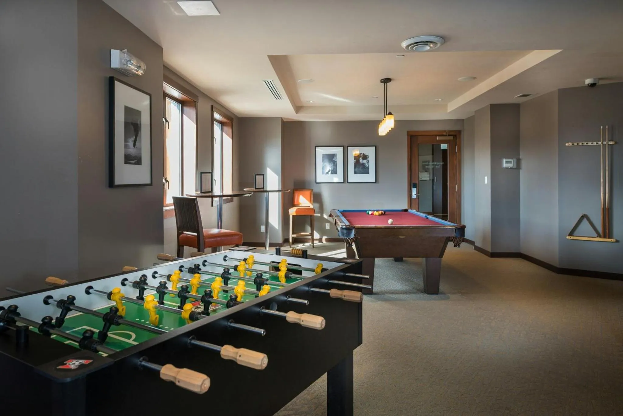 Game Room in Evolution Whistler, by Lodging Ovations