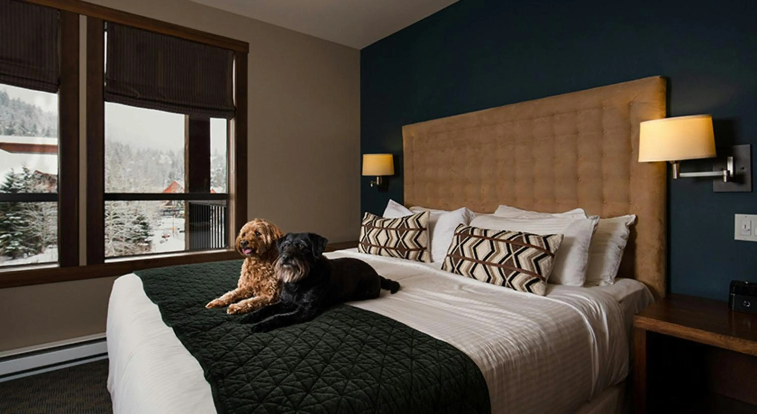 Bedroom, Bed in Evolution Whistler, by Lodging Ovations