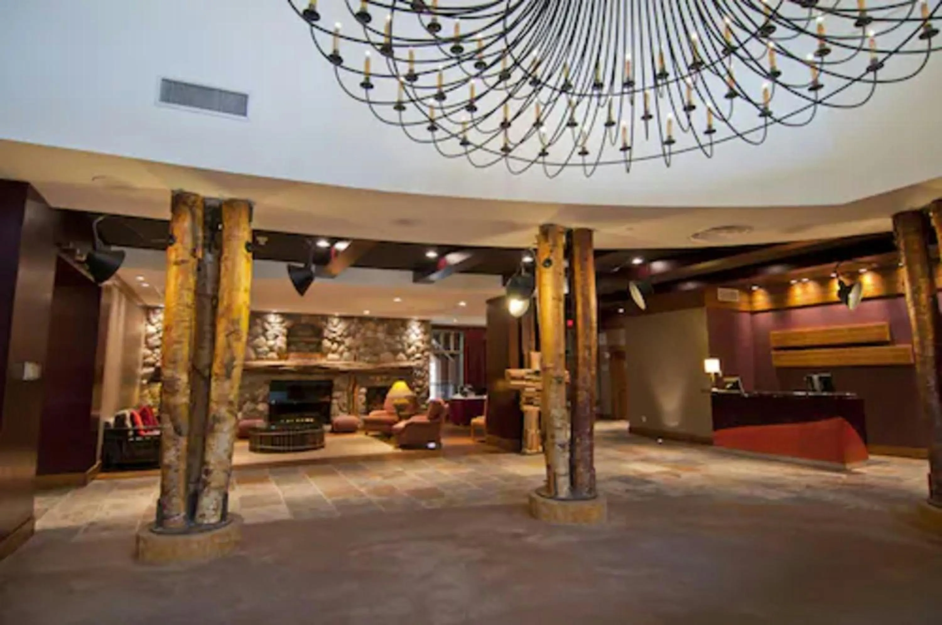Lobby or reception in Evolution Whistler, by Lodging Ovations