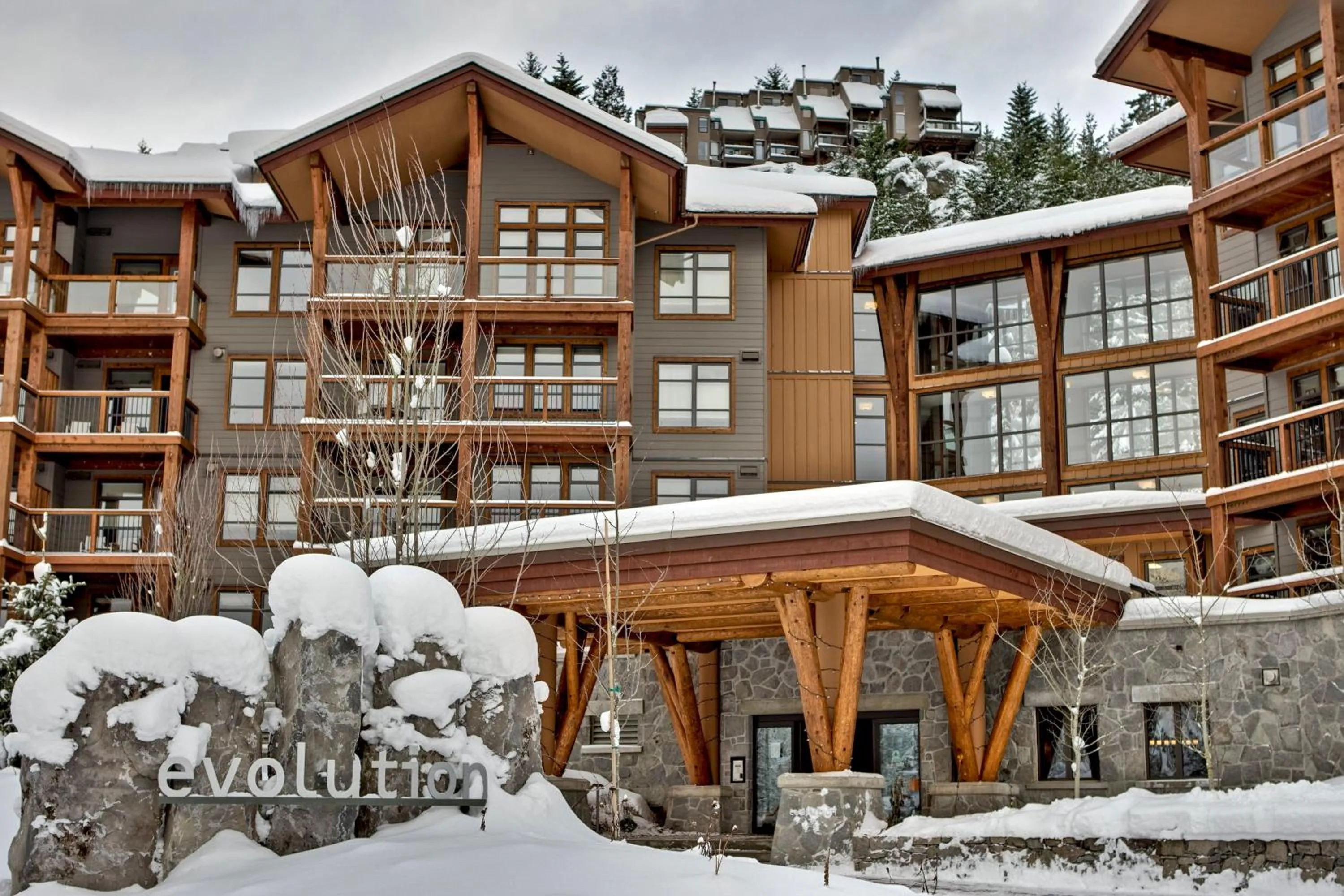 Property building in Evolution Whistler