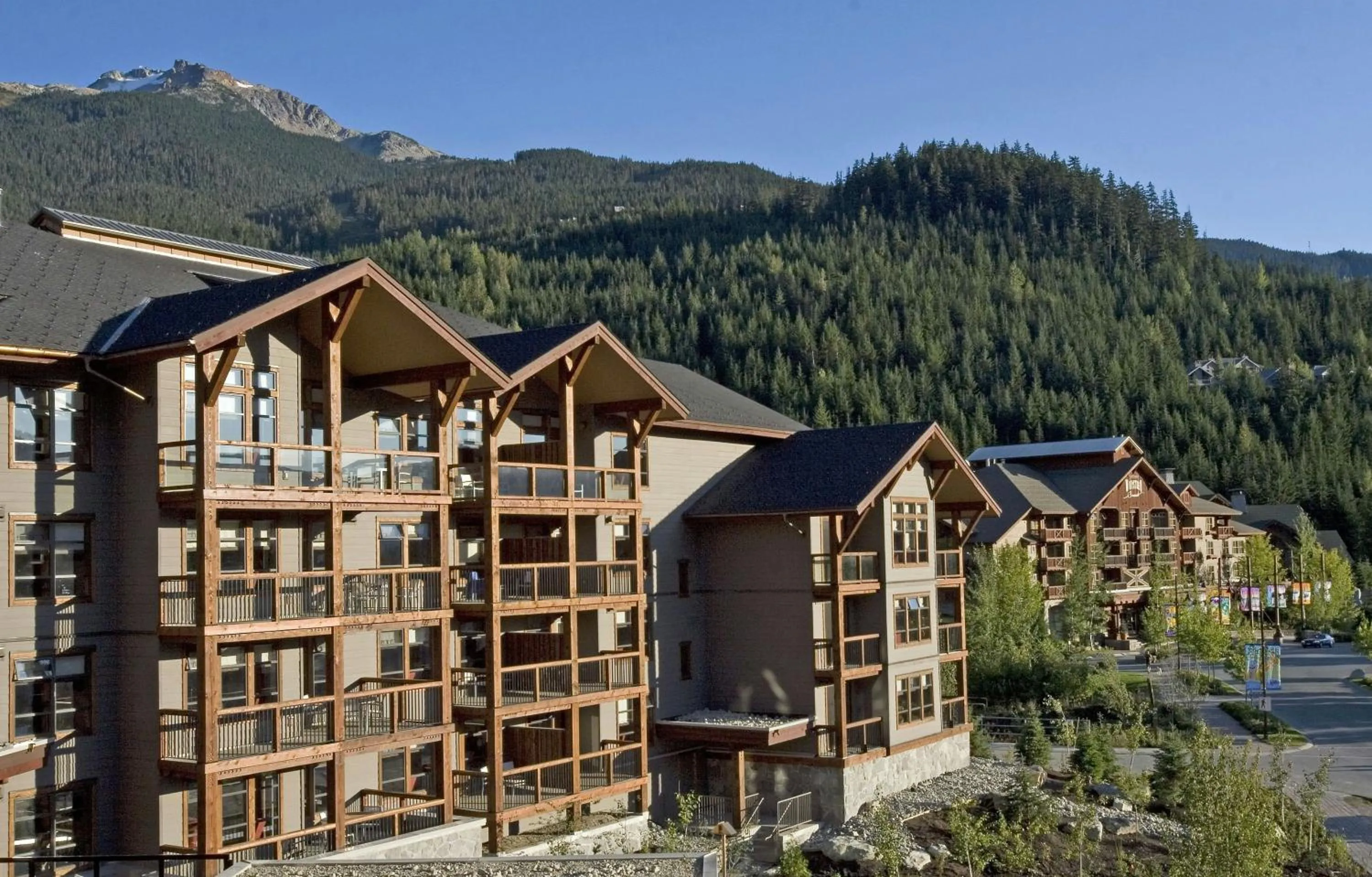Property building in Evolution Whistler, by Lodging Ovations