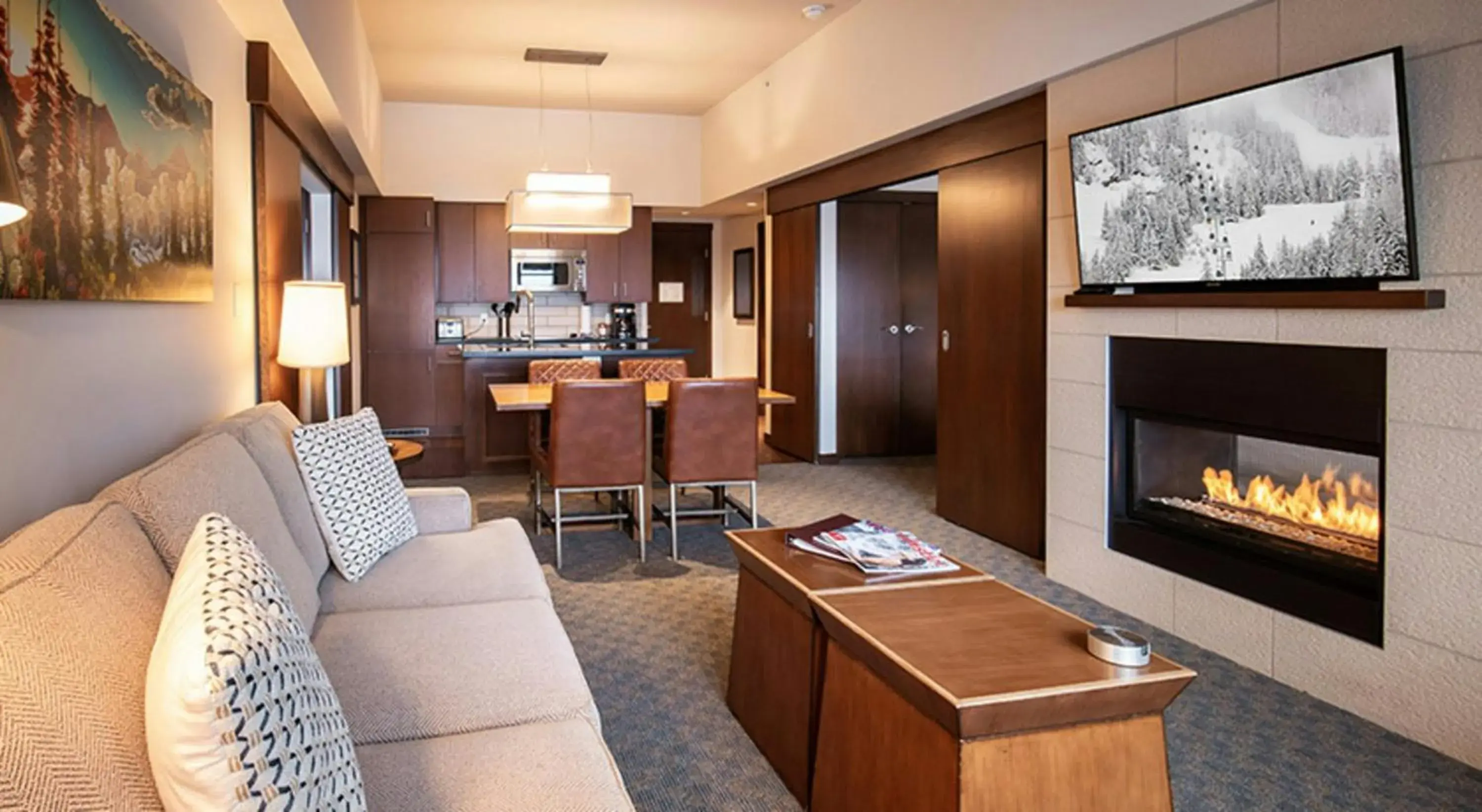 Living room in Evolution Whistler, by Lodging Ovations Living room in Evolution Whistler, by Lodging Ovations