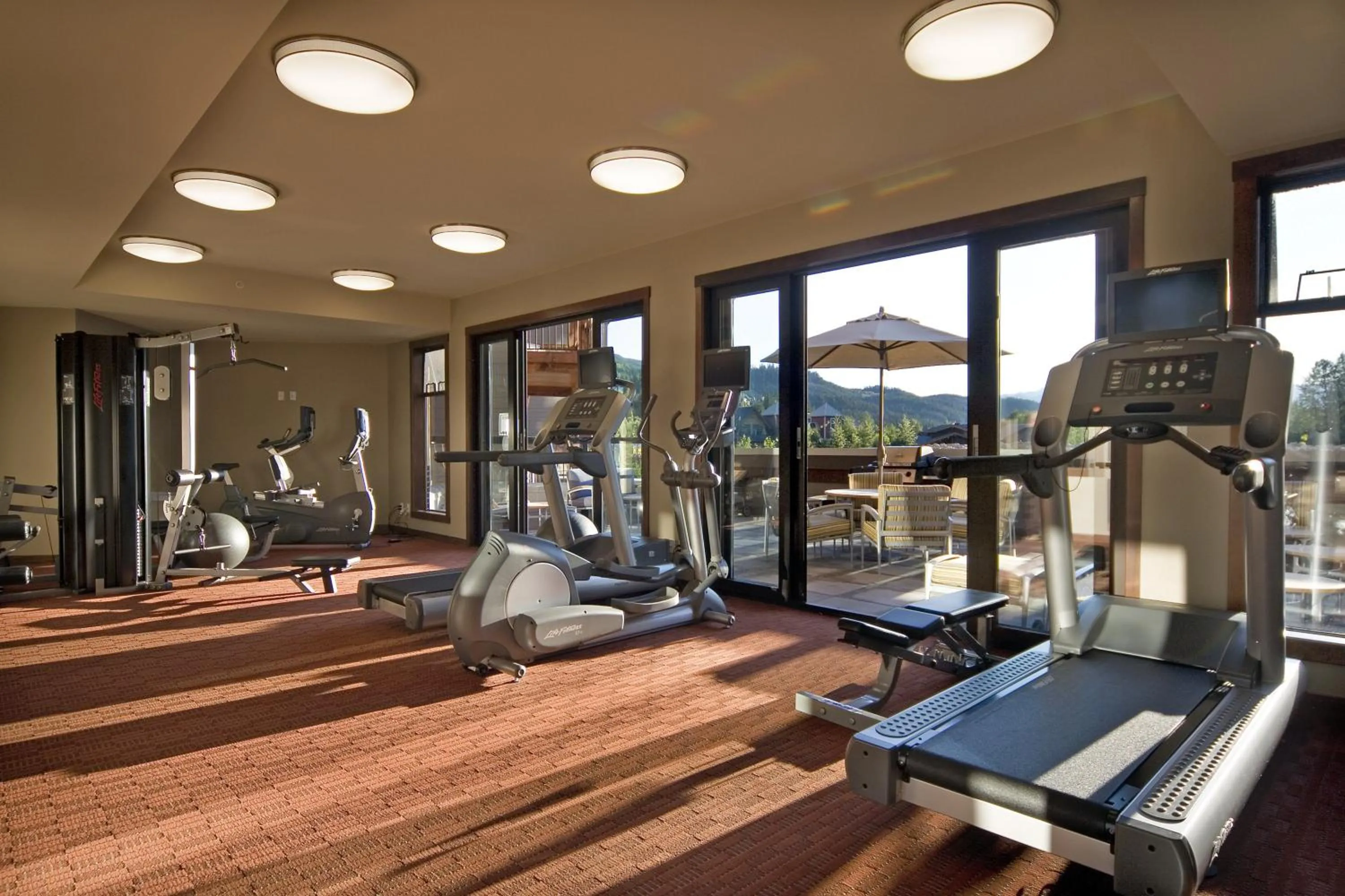 Fitness centre/facilities in Evolution Whistler