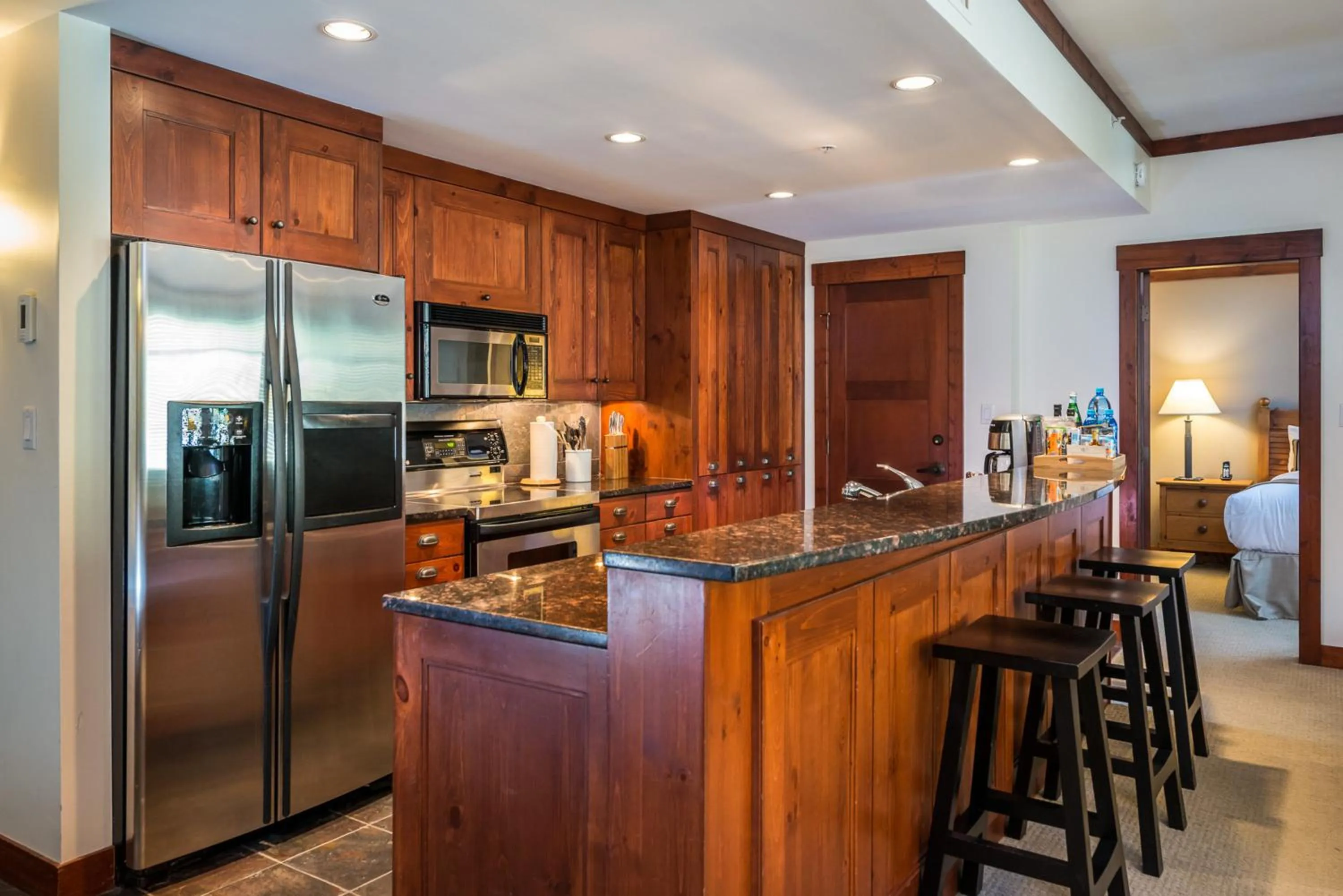 Kitchen or kitchenette in First Tracks Lodge