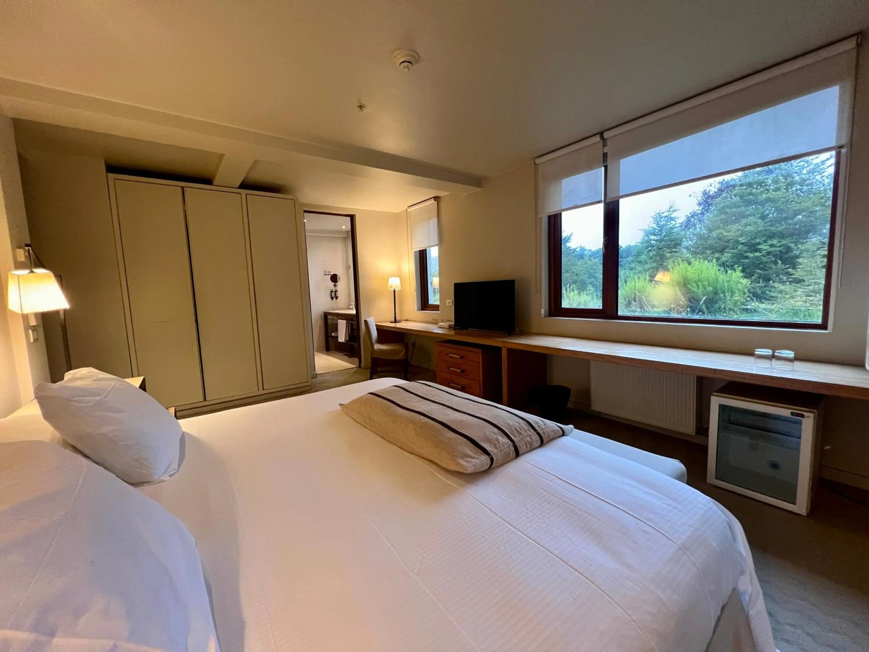Bed in Hotel Patagonico