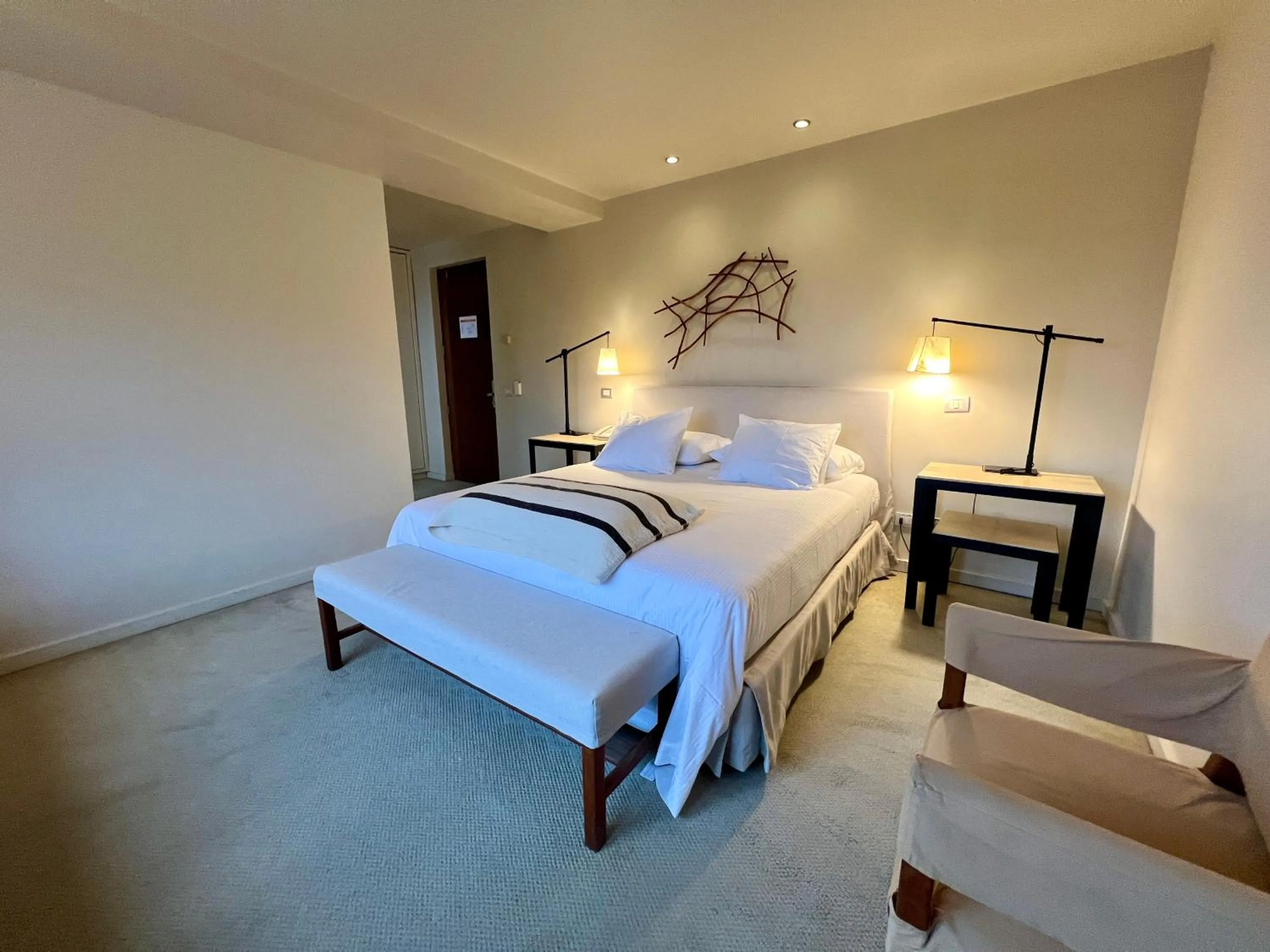 Bed in Hotel Patagonico
